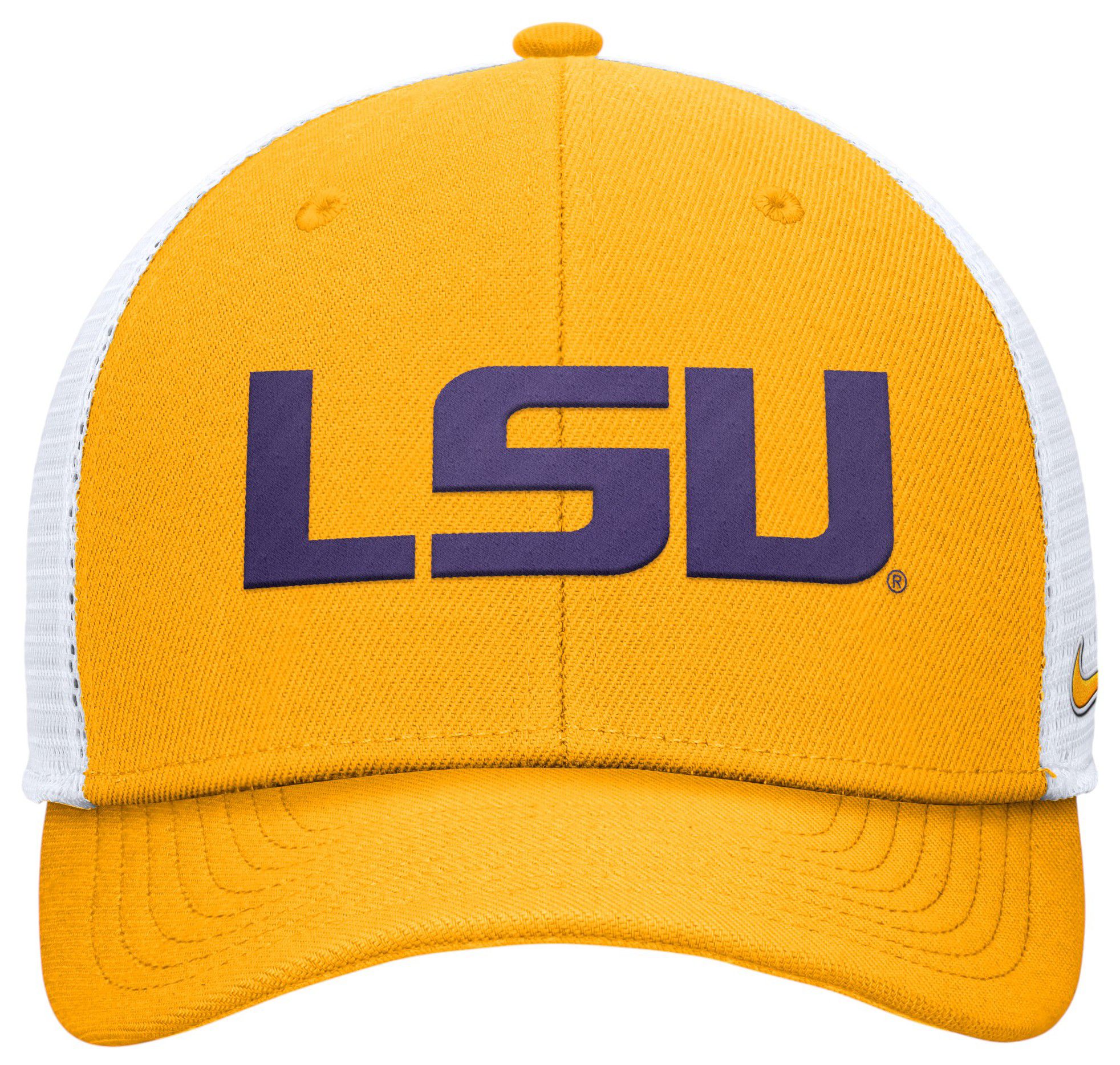 Nike Adult LSU Tigers University Gold Rise Logo Trucker Hat product image