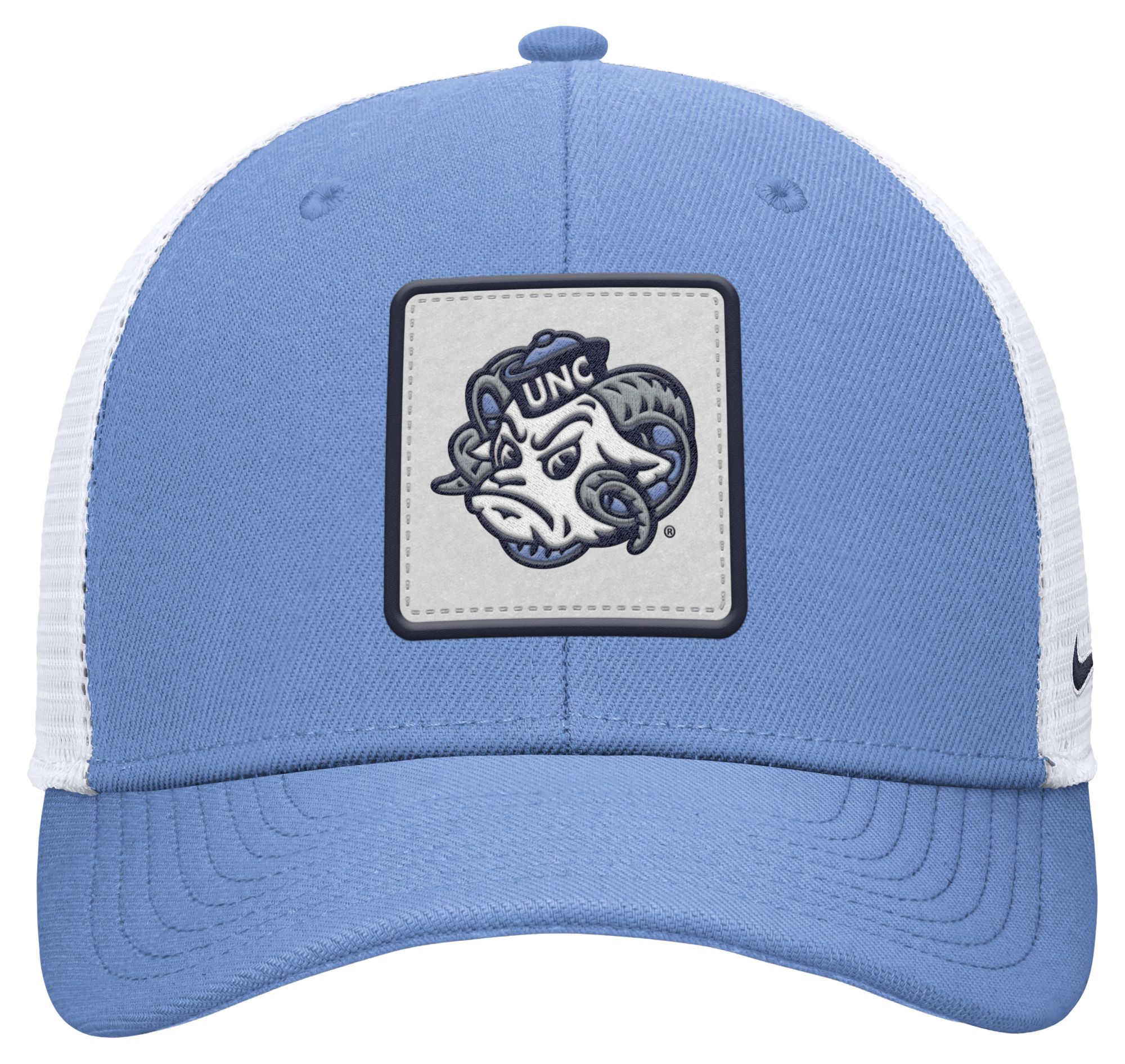 Nike Adult North Carolina Tar Heels Valor Blue Patch Structured Rise Trucker Hat product image