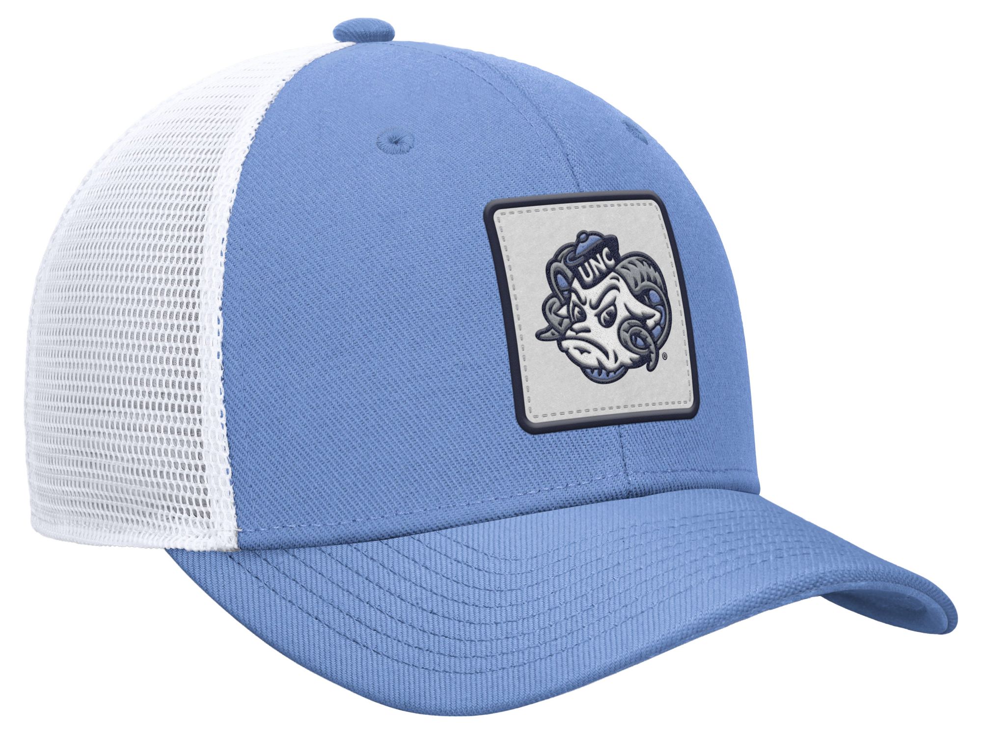 Nike Adult North Carolina Tar Heels Valor Blue Patch Structured Rise Trucker Hat product image