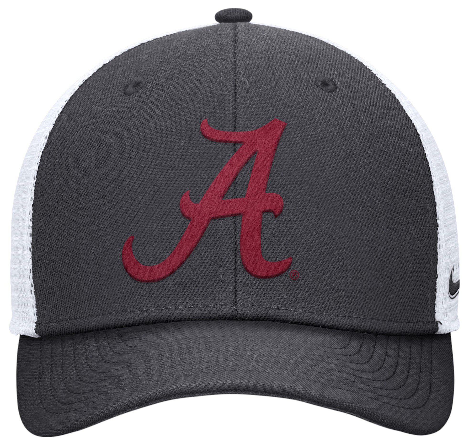 Nike Adult Alabama Crimson Tide Anthracite Rise Logo Trucker Hat product image