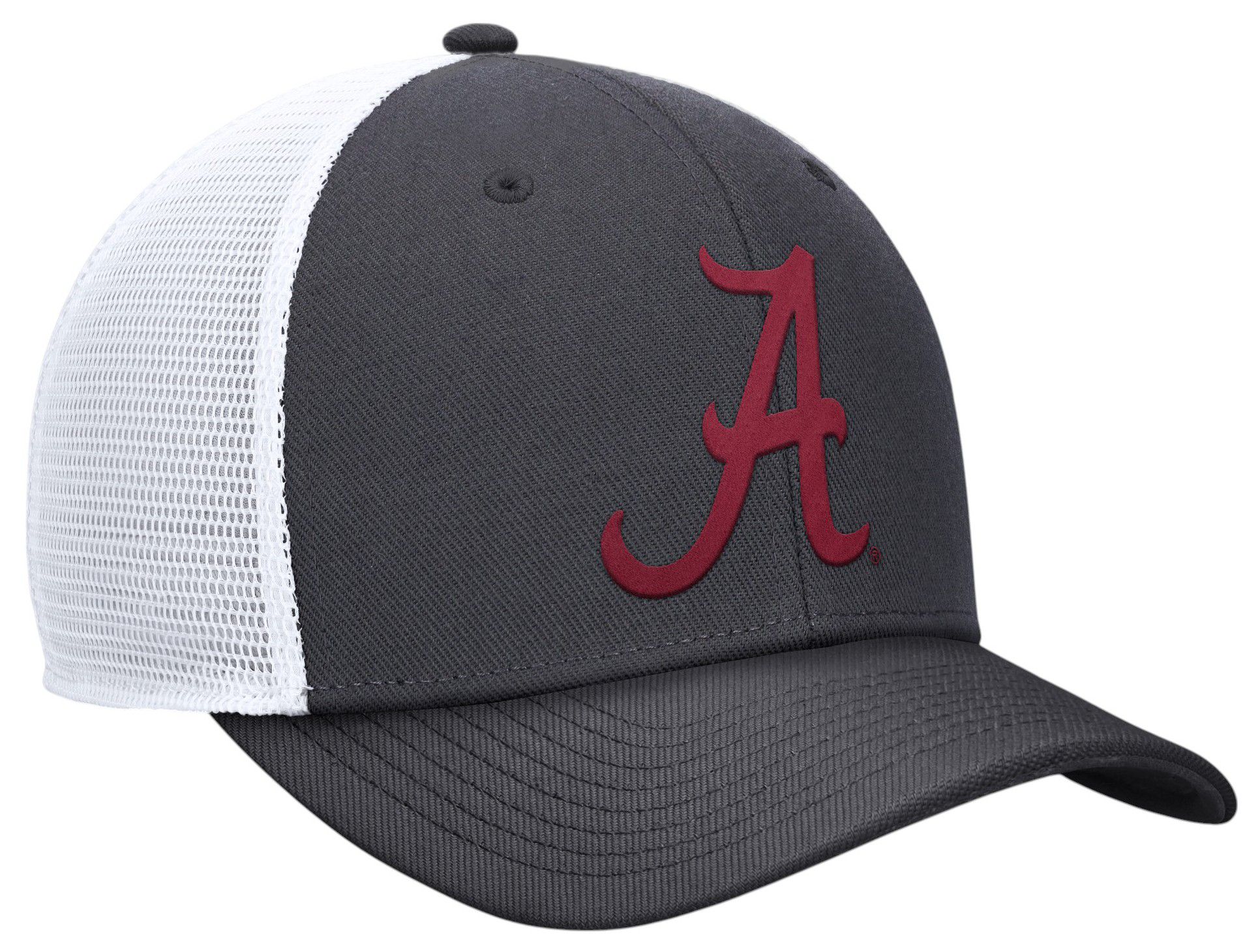 Nike Adult Alabama Crimson Tide Anthracite Rise Logo Trucker Hat product image
