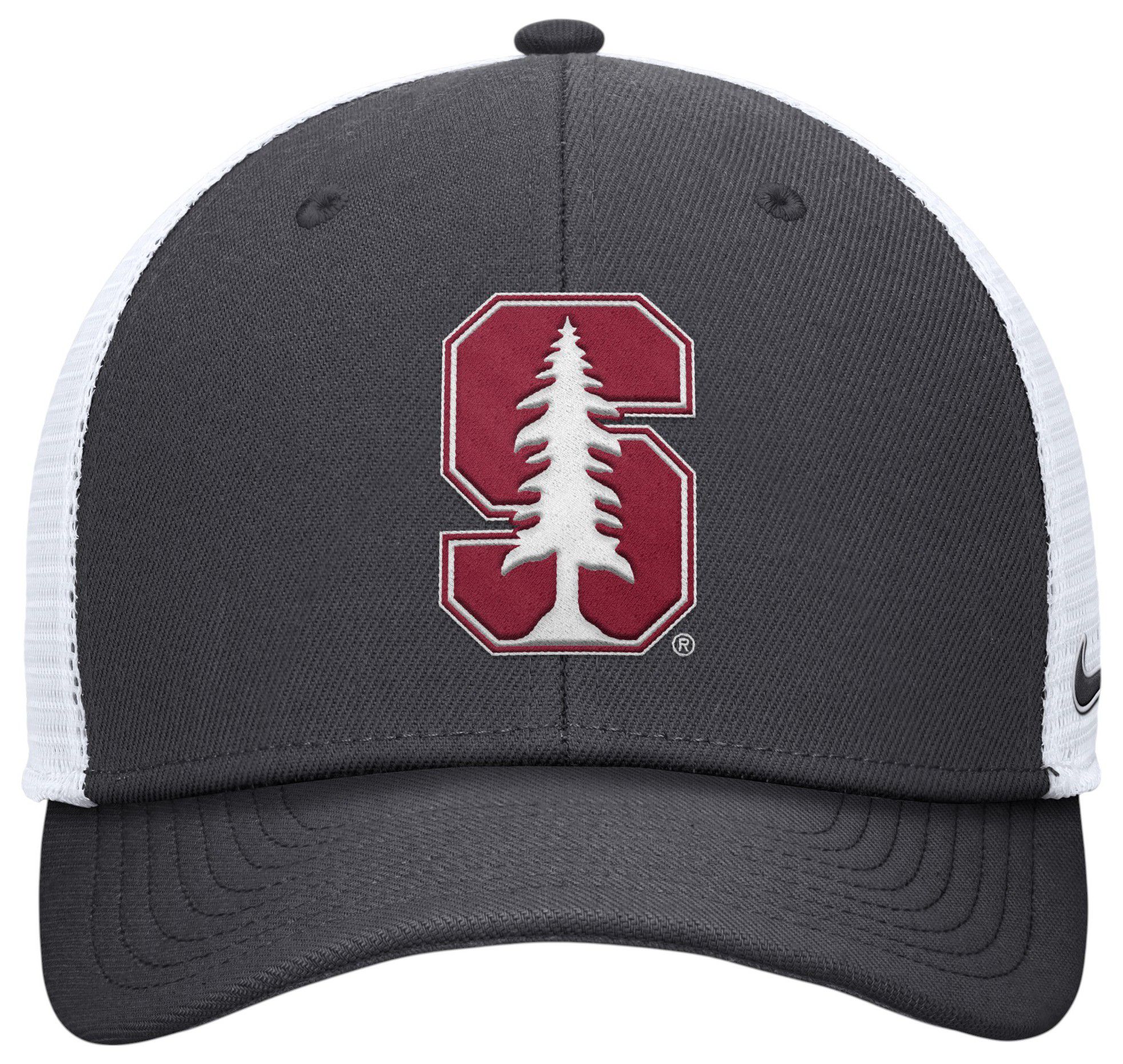 Nike Adult Stanford Cardinal Anthracite Rise Logo Trucker Hat product image