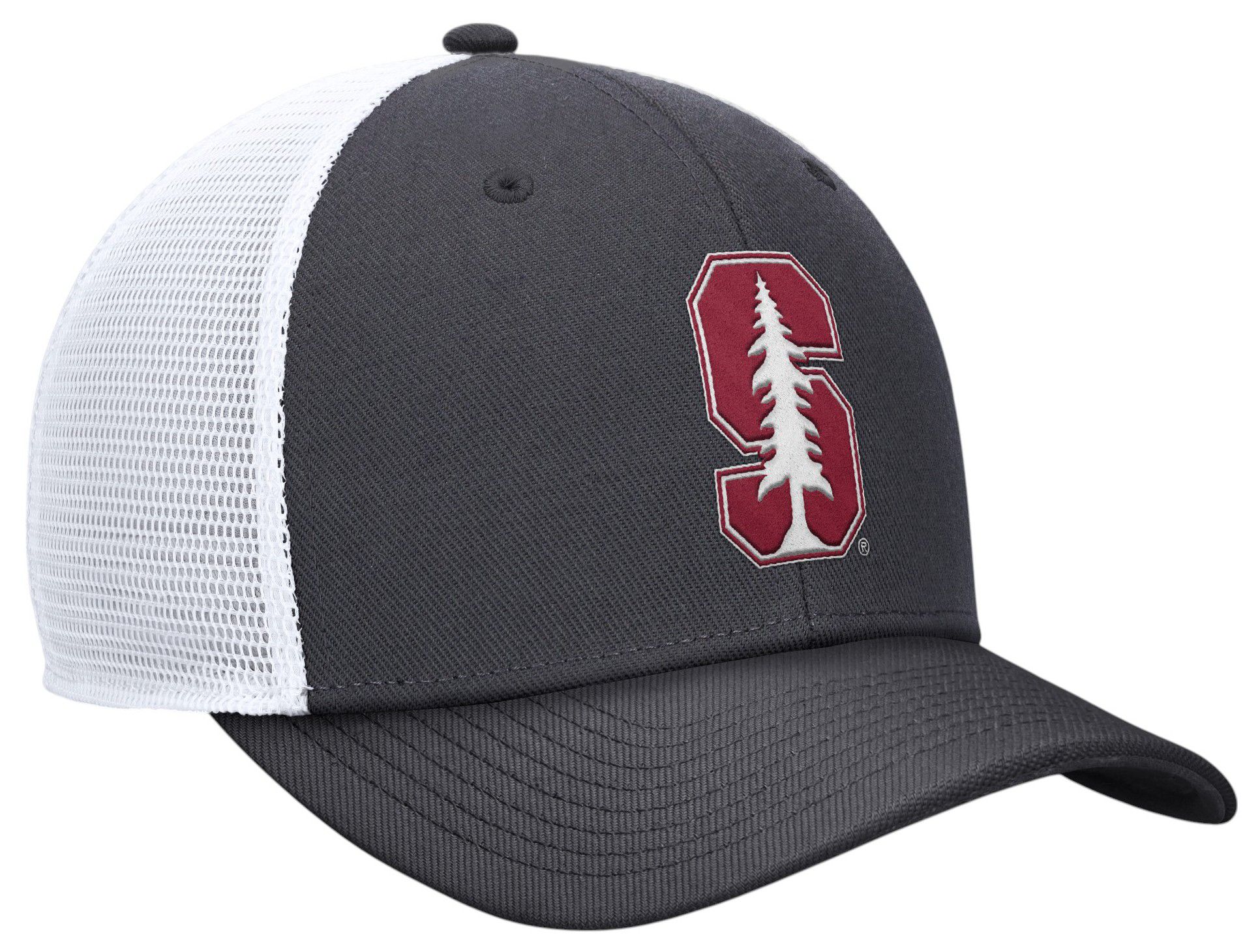 Nike Adult Stanford Cardinal Anthracite Rise Logo Trucker Hat product image