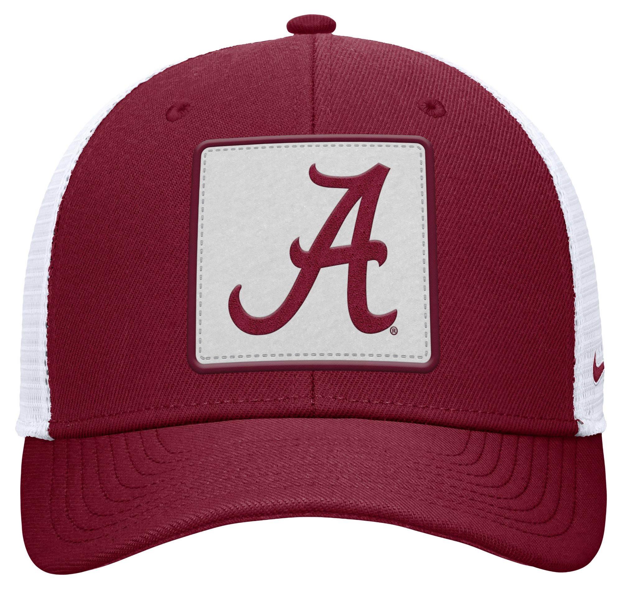 Nike Adult Alabama Crimson Tide Team Crimson Patch Structured Rise Trucker Hat product image
