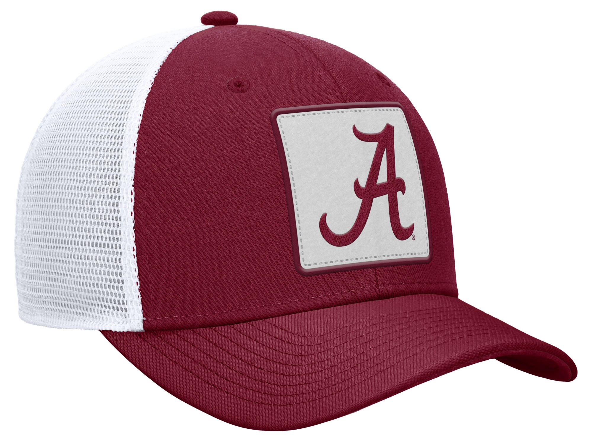 Nike Adult Alabama Crimson Tide Team Crimson Patch Structured Rise Trucker Hat product image