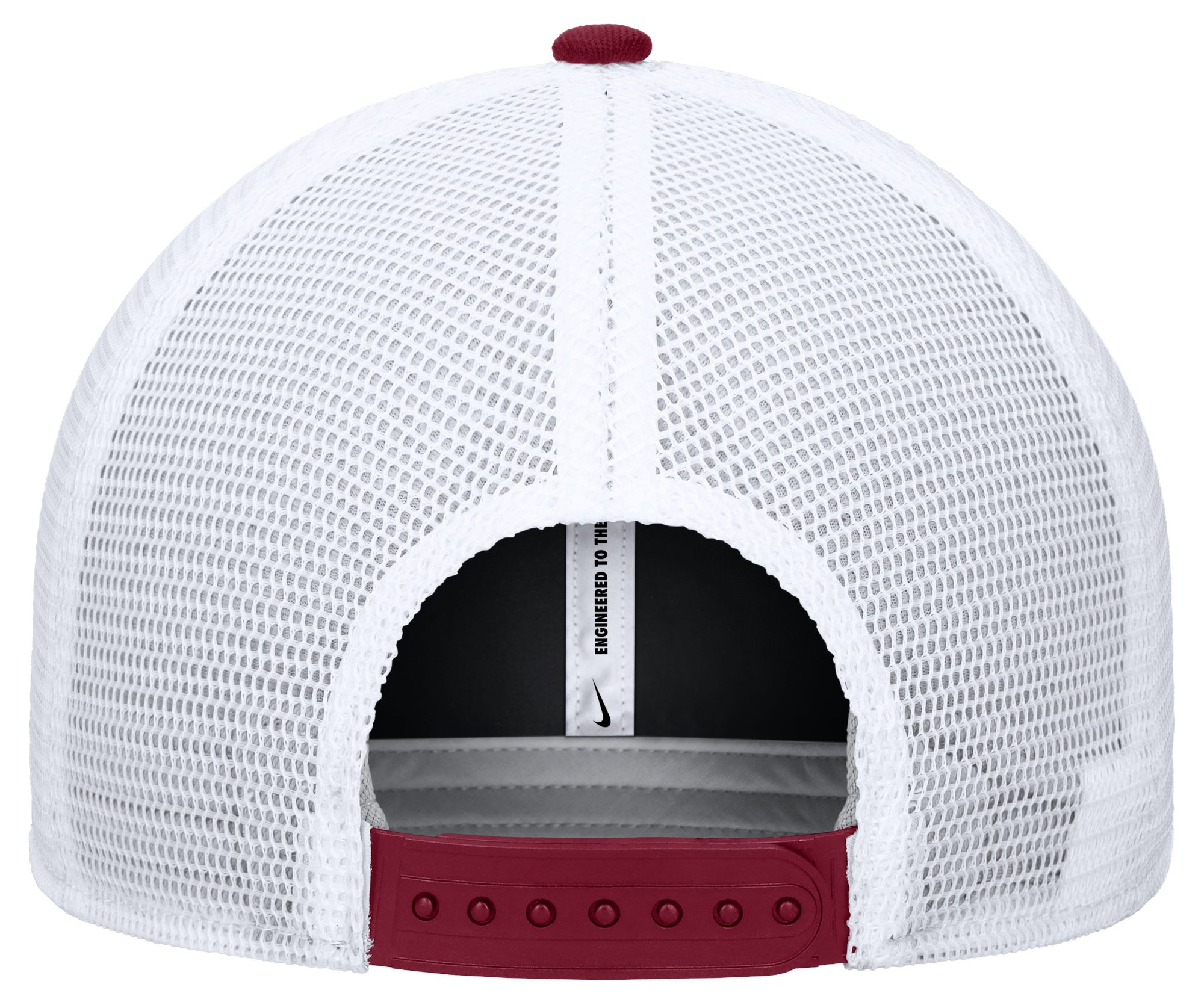 Nike Adult Oklahoma Sooners Team Crimson Patch Structured Rise Trucker Hat product image