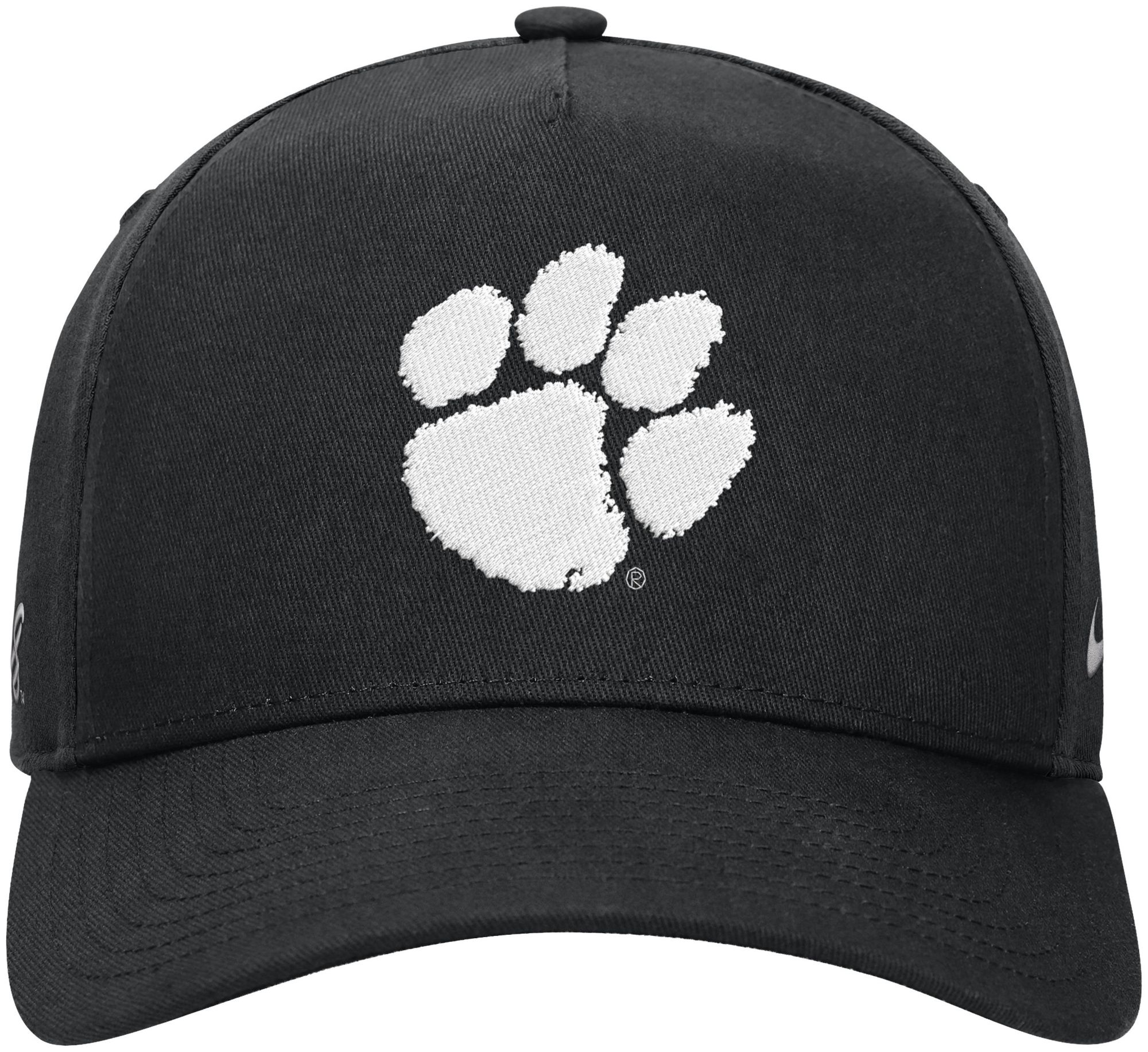 Nike Adult Clemson Tigers Black Rise A-Frame Adjustable Hat product image