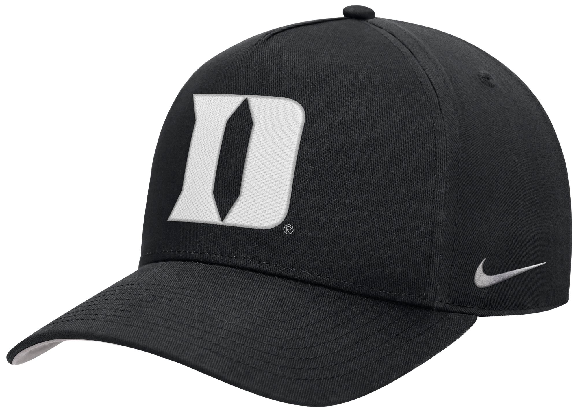 Nike Adult Duke Blue Devils Black Rise A-Frame Adjustable Hat product image