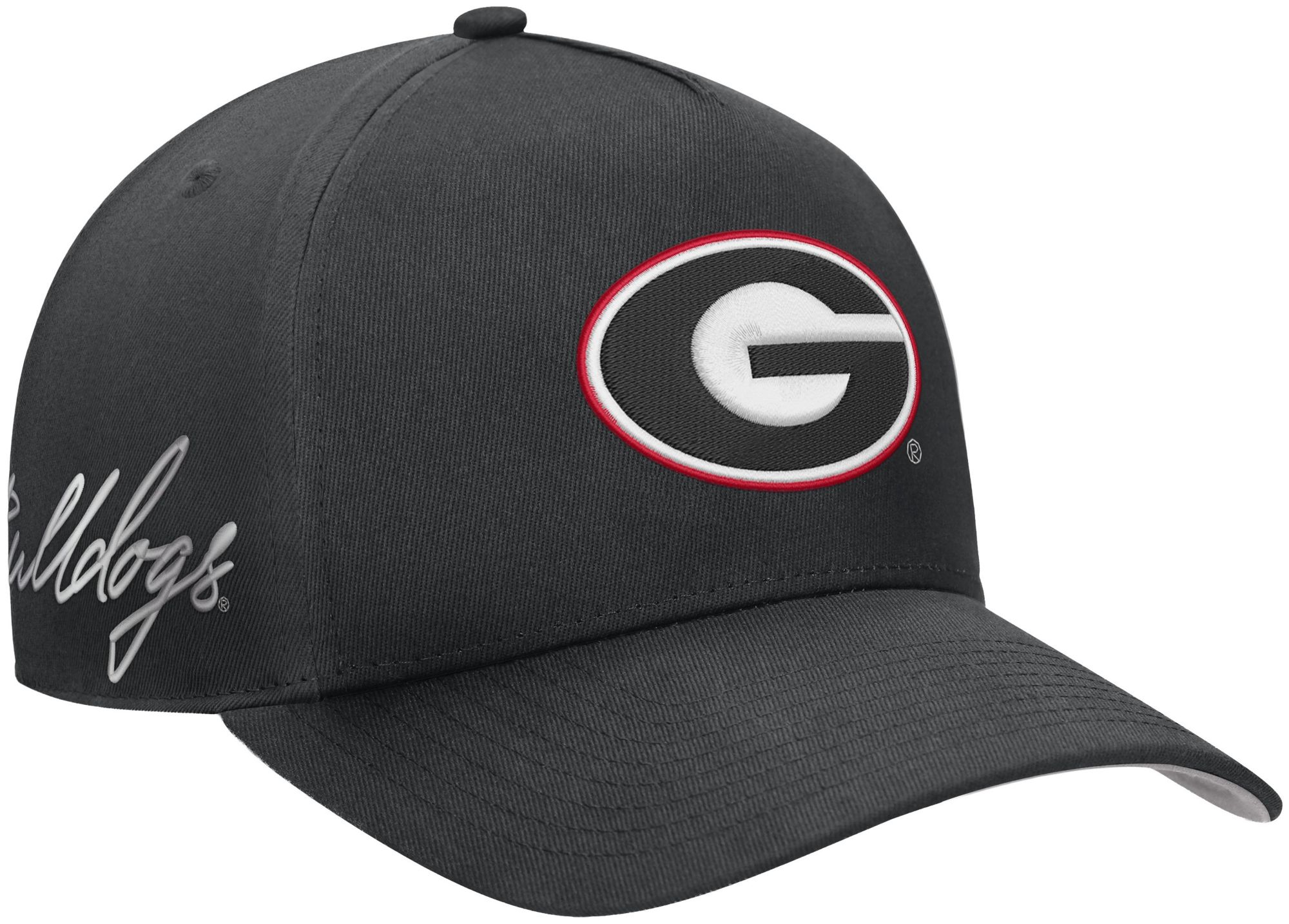 Nike Adult Georgia Bulldogs Black Rise A-Frame Adjustable Hat product image