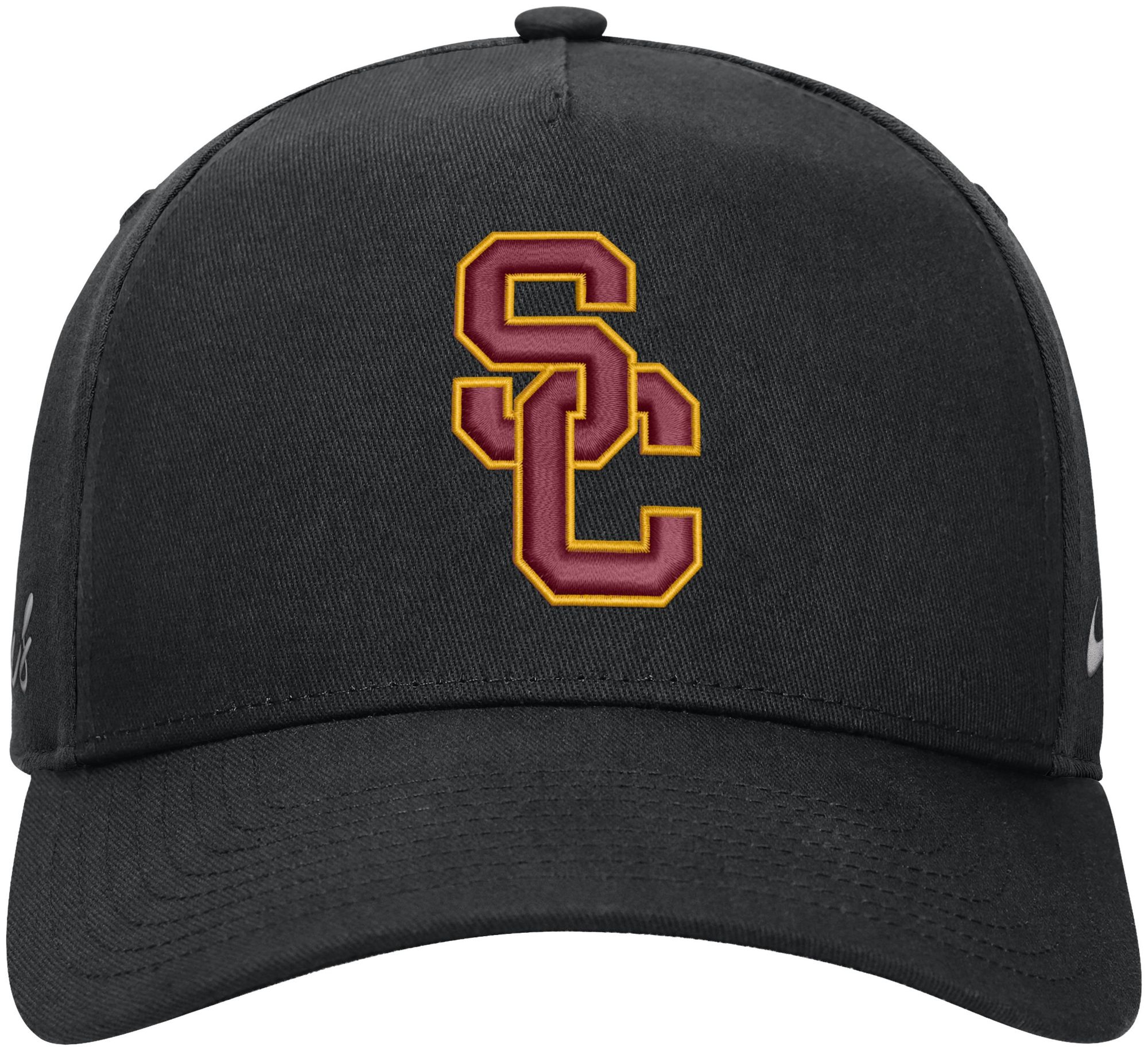 Nike Adult USC Trojans Black Rise A-Frame Adjustable Hat product image