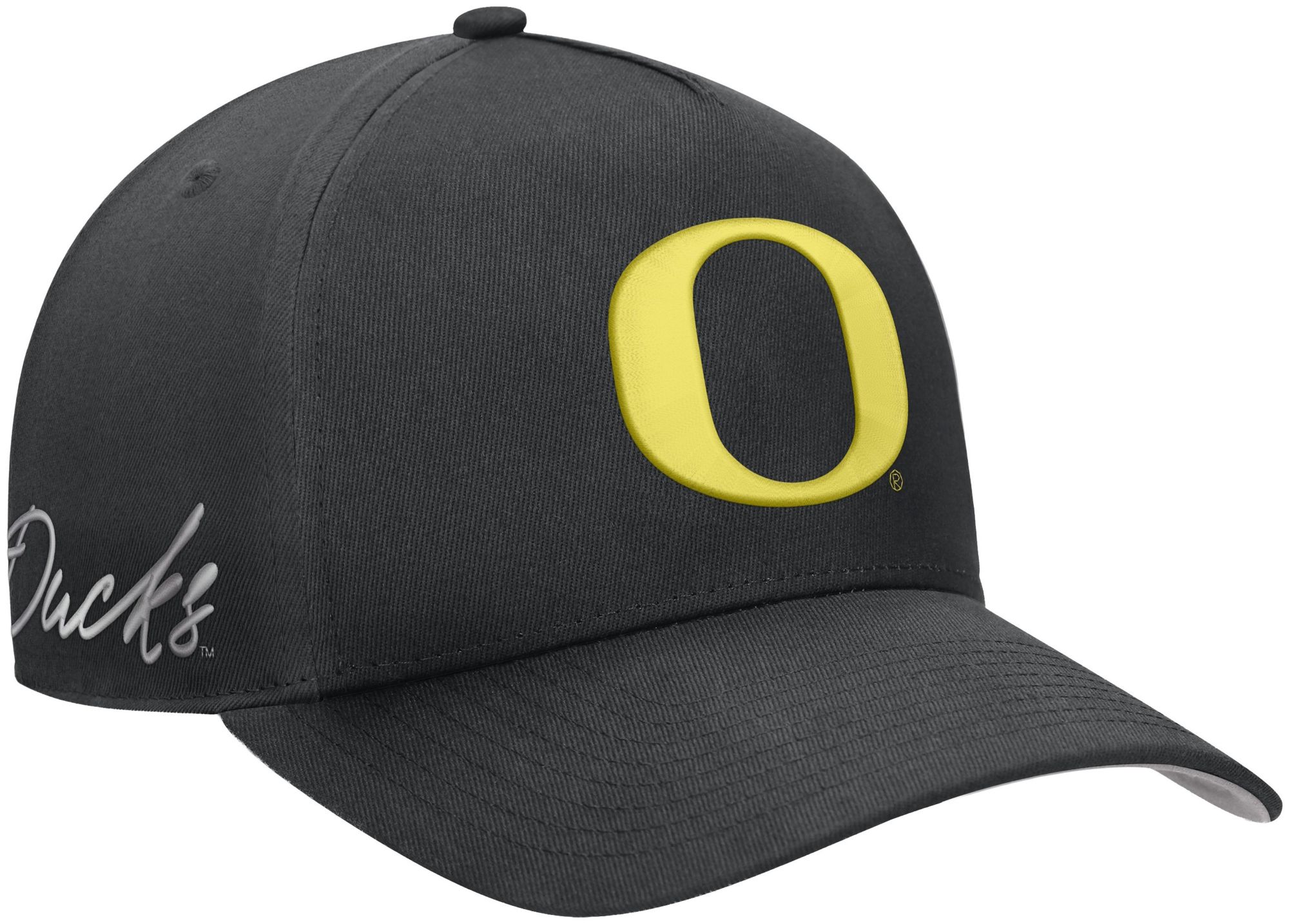 Nike Adult Oregon Ducks Black Rise A-Frame Adjustable Hat product image