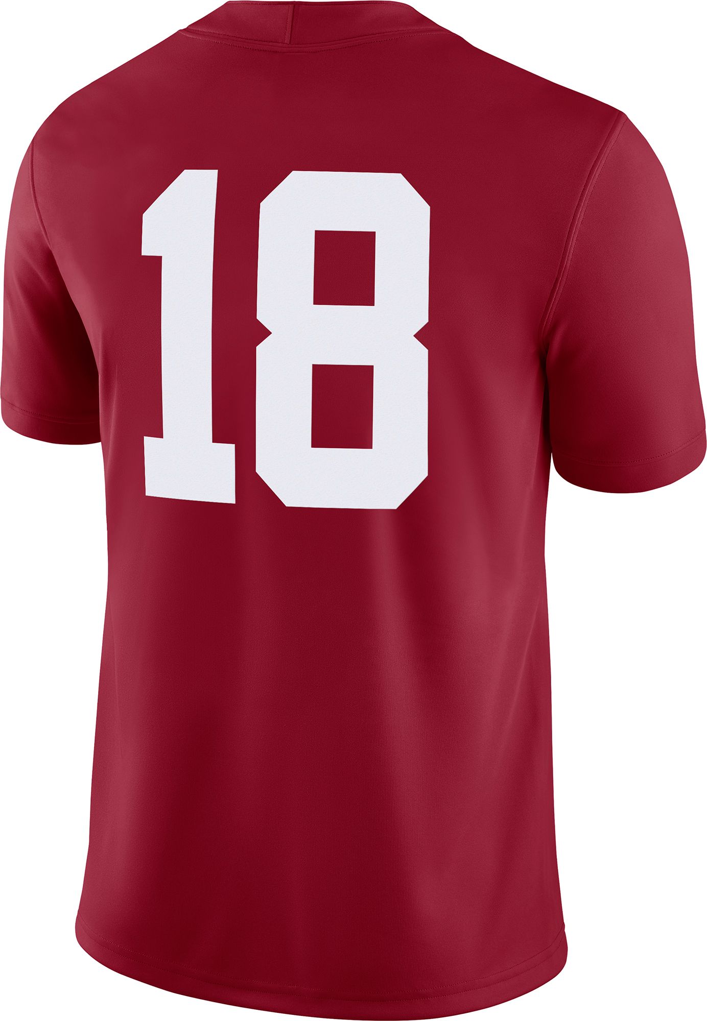 Nike Men's Alabama Crimson Tide #18 Crimson Dri-FIT Replica Football Game Jersey product image