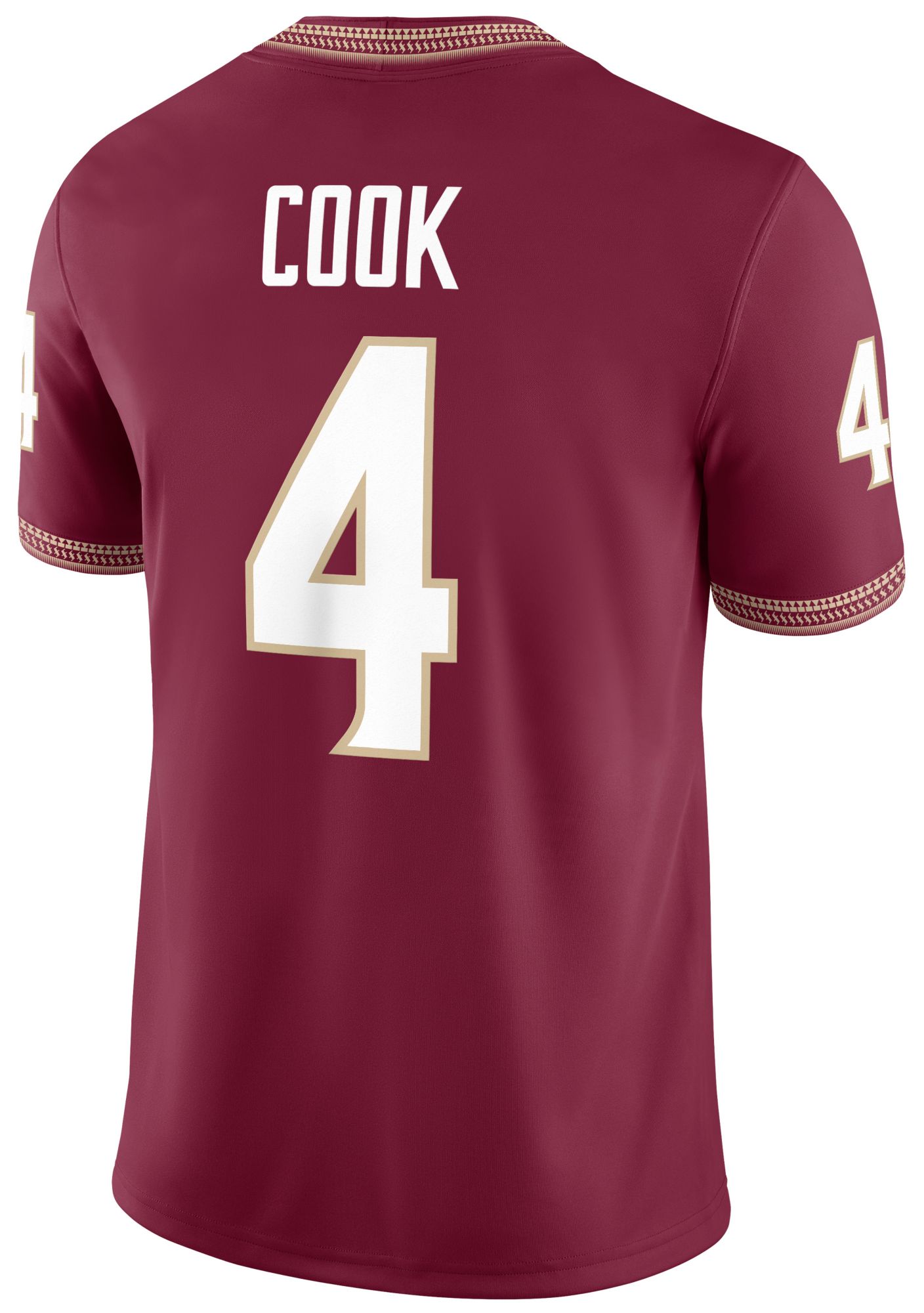 Nike Men's Florida State Seminoles Dalvin Cook #4 Garnet Dri-FIT Replica Football Game Jersey product image