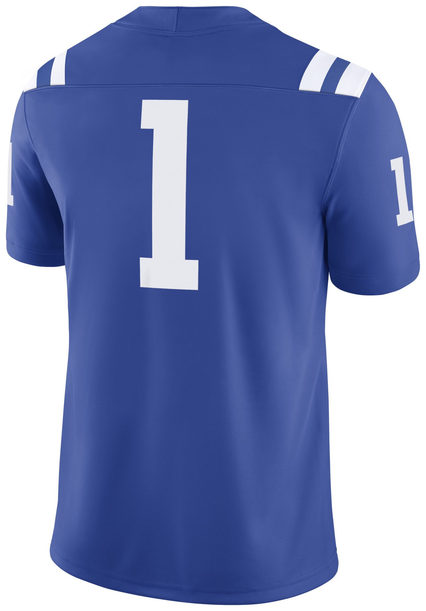 Nike Men's Duke Blue Devils #1 Duke Blue Dri-FIT Replica Football Game Jersey product image