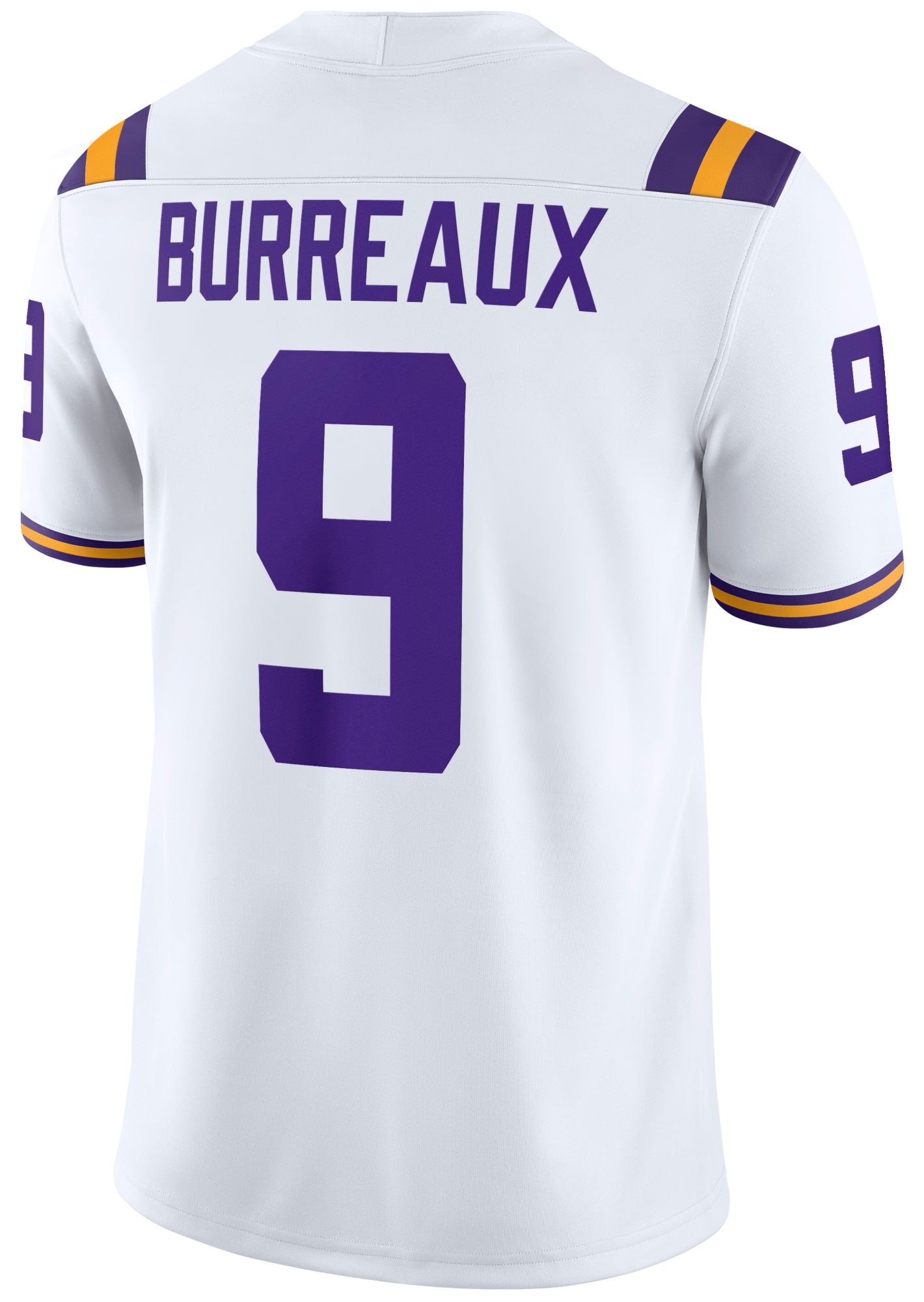 Nike Men's LSU Tigers Joe Burrow #9 White Dri-FIT 'Burreaux' Replica Football Game Jersey product image