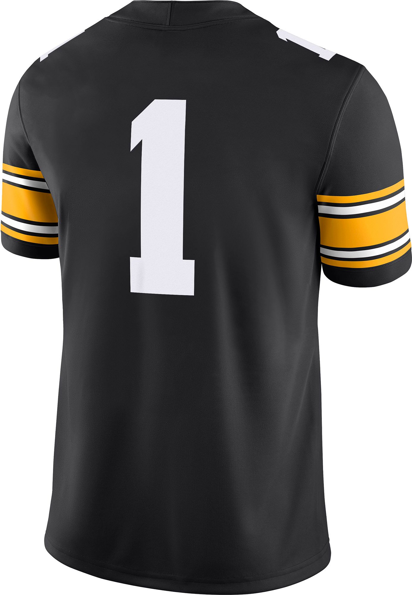 Nike Men's Iowa Hawkeyes #1 Black Replica Home Jersey product image