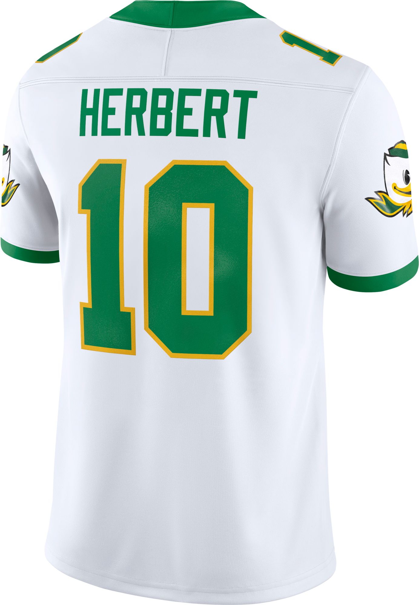 Football Justin Herbert Jersey Oregon Nike Men's Oregon Ducks