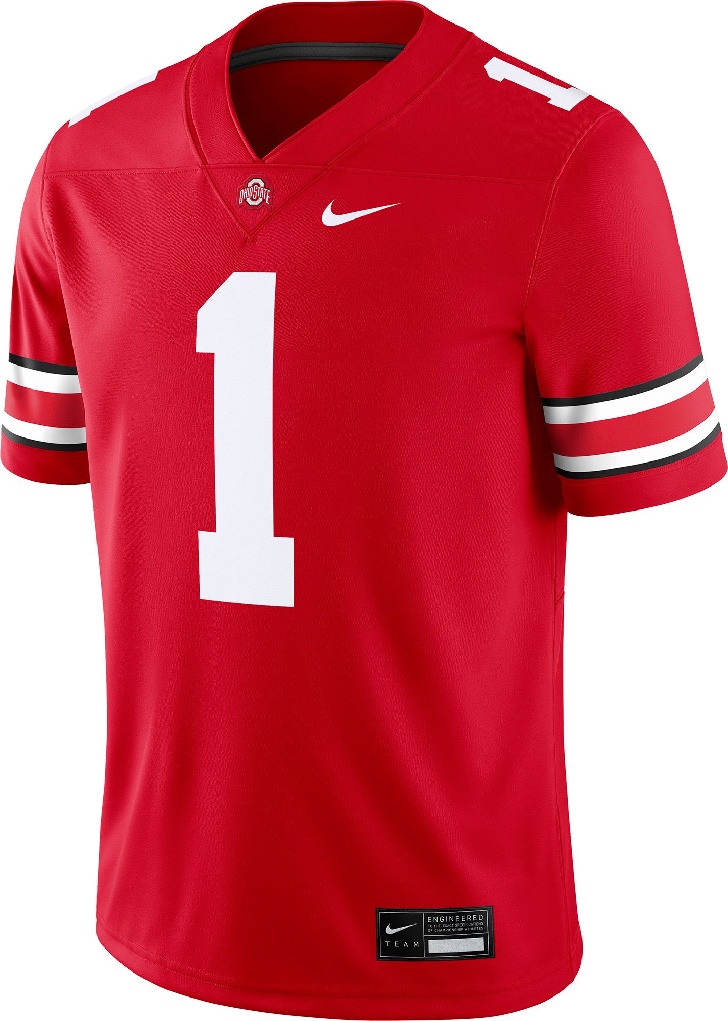 Nike Men's Ohio State Buckeyes Red Quinshon Judkins #1 Jersey product image