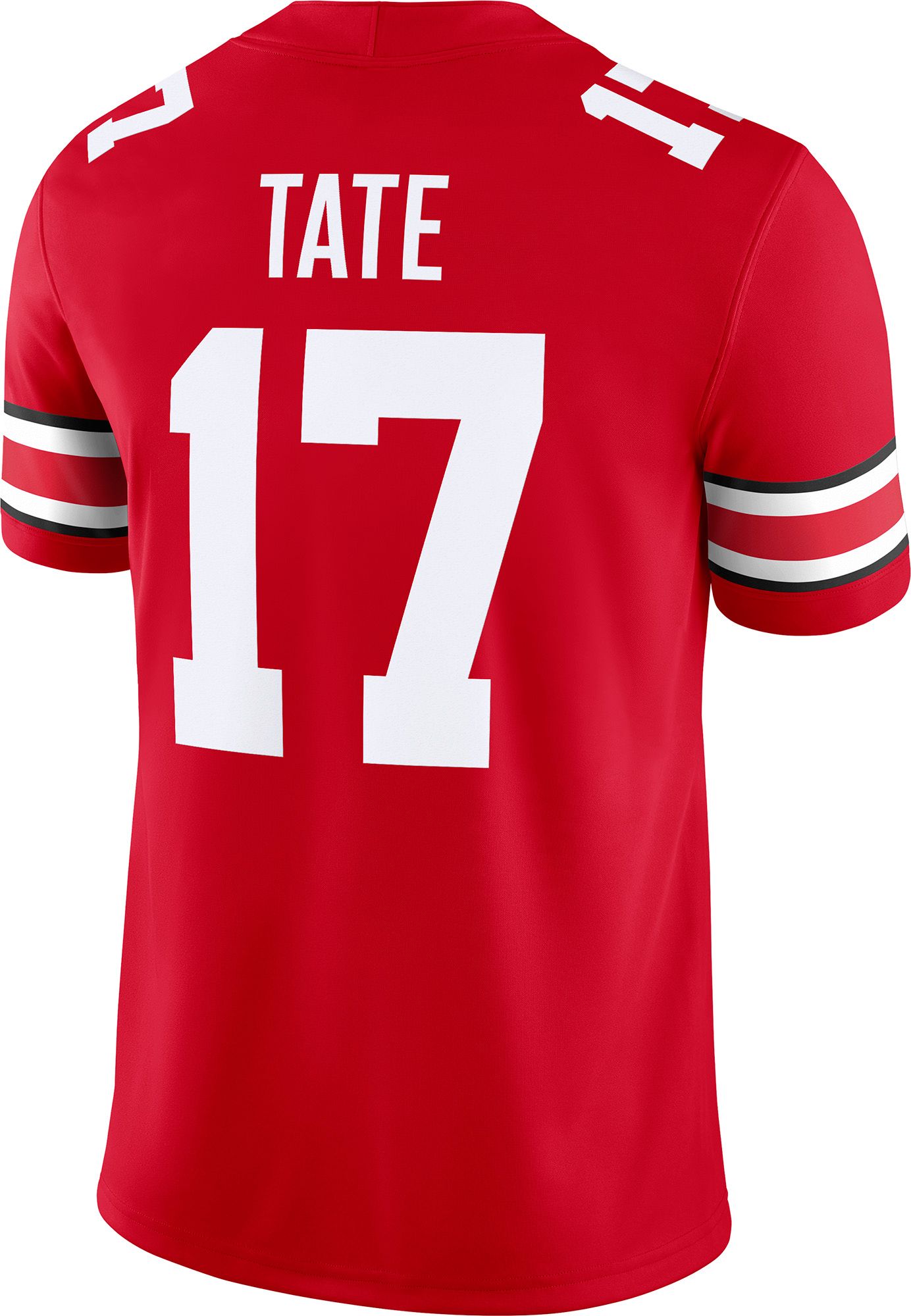 Nike Men's Ohio State Buckeyes Red Carnell Tate #17 Jersey product image
