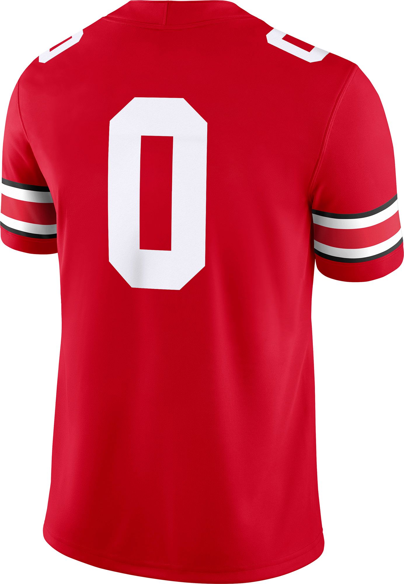 Nike Men's Ohio State Buckeyes Red Replica Block #0 Football Jersey product image