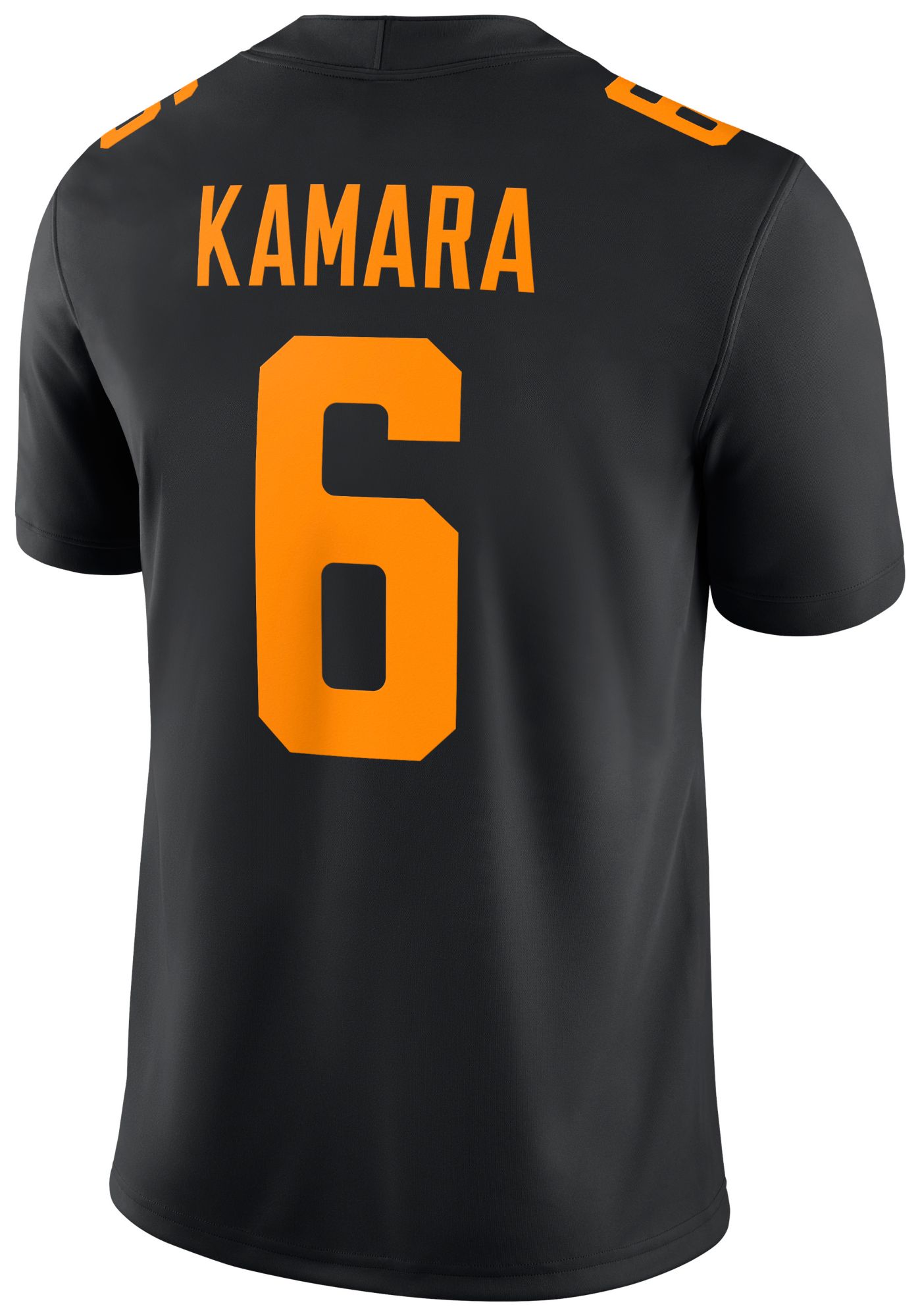 Nike Men's Tennessee Volunteers Alvin Kamara #6 Black Dri-FIT Replica Football Game Jersey product image