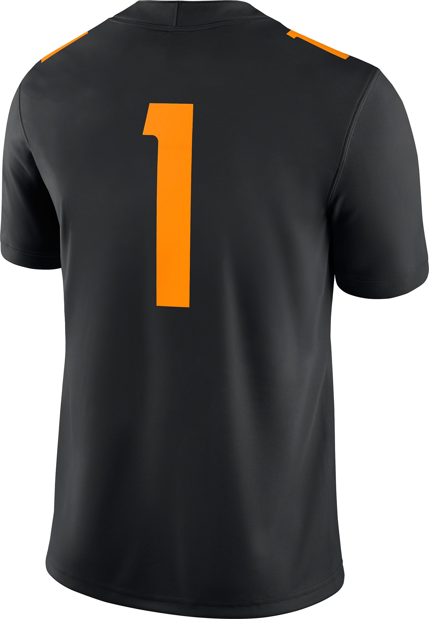 Nike Men's Tennessee Volunteers #1 Black Dri-FIT Replica Alternate Football Game Jersey product image