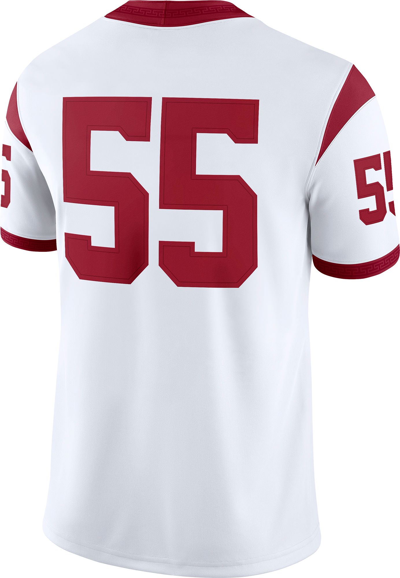 Nike Men's USC Trojans #55 White Dri-FIT Replica Football Game Jersey product image