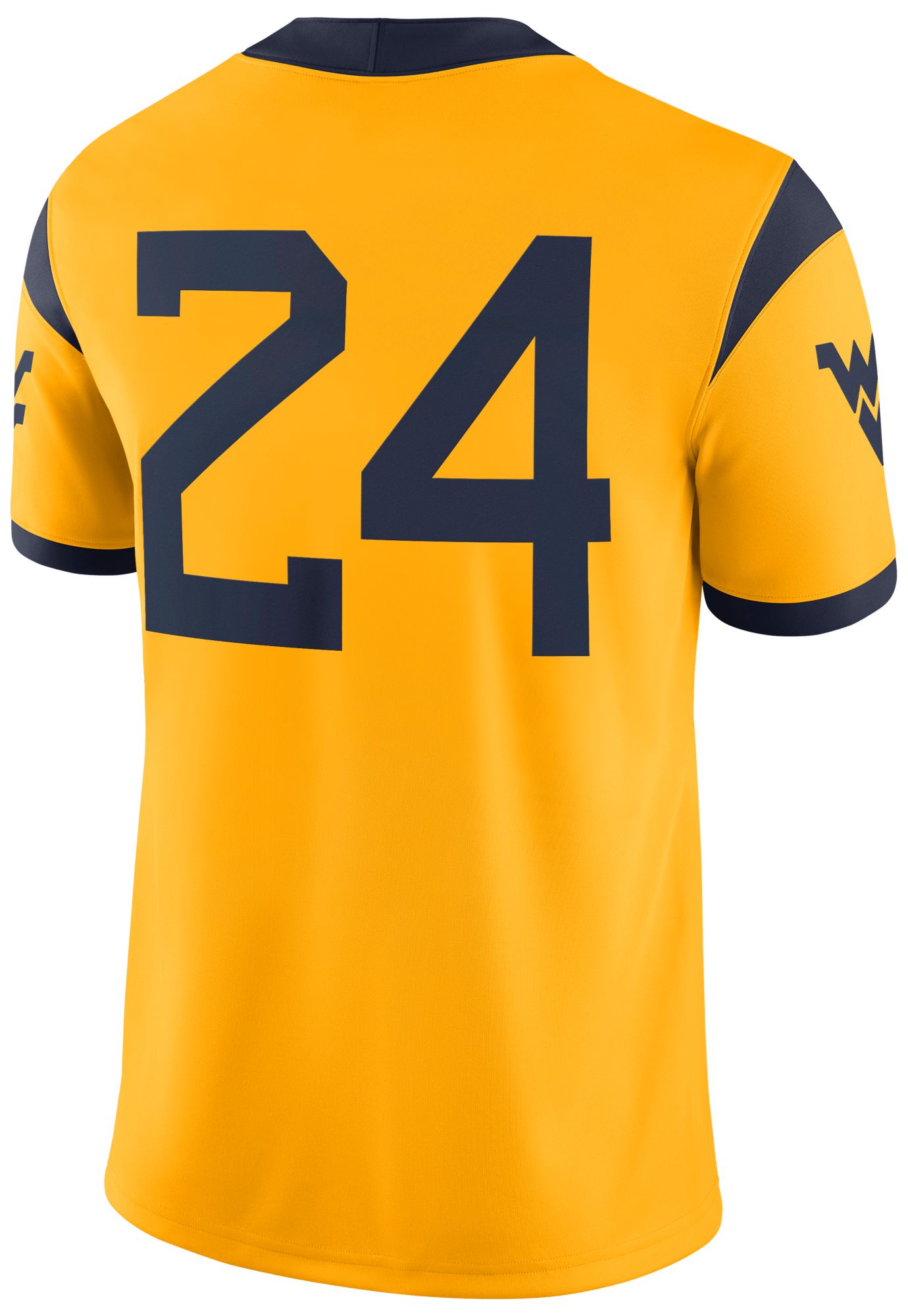 Nike Men's West Virginia Mountaineers #24 Gold Dri-FIT Replica Alternate Football Game Jersey product image