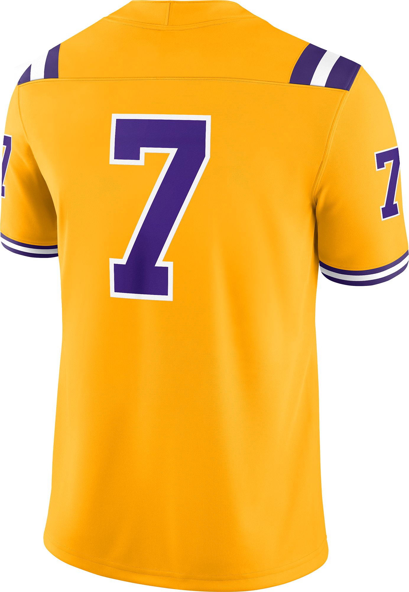 Nike Men's LSU Tigers #7 Gold Dri-FIT Replica Alternate Football Game Jersey product image