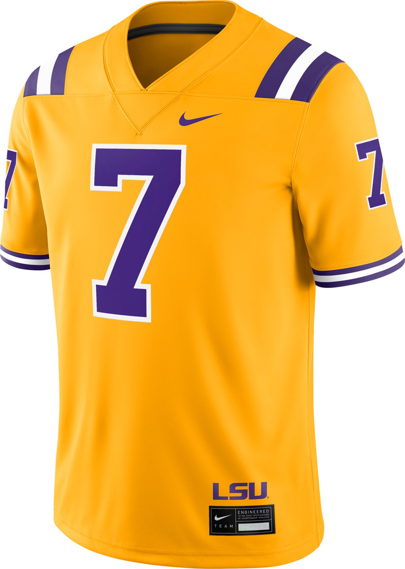 Lsu youth football jersey 7 sales