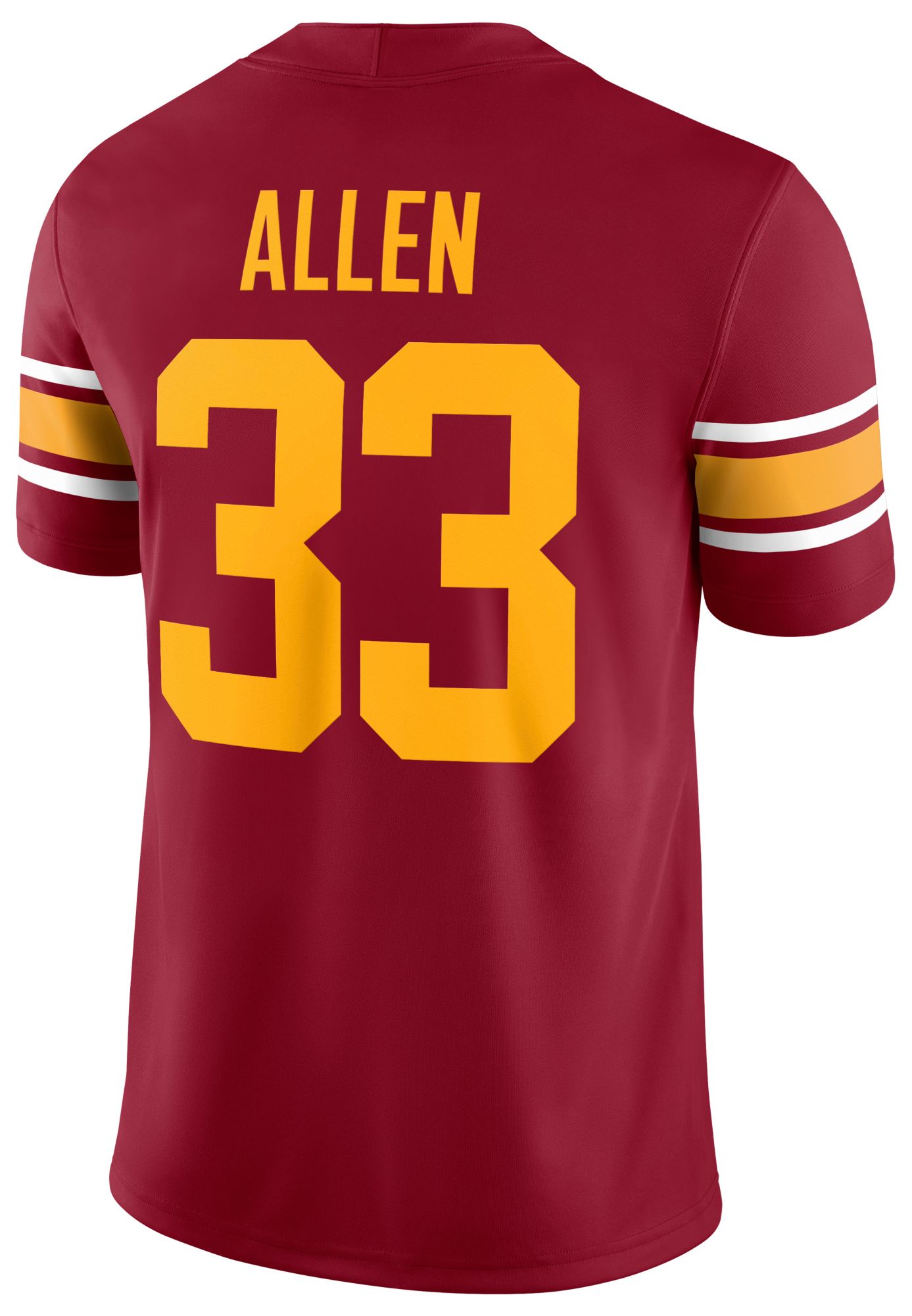 Nike Men's USC Trojans Marcus Allen #33 Cardinal Dri-FIT Replica Football Game Jersey product image