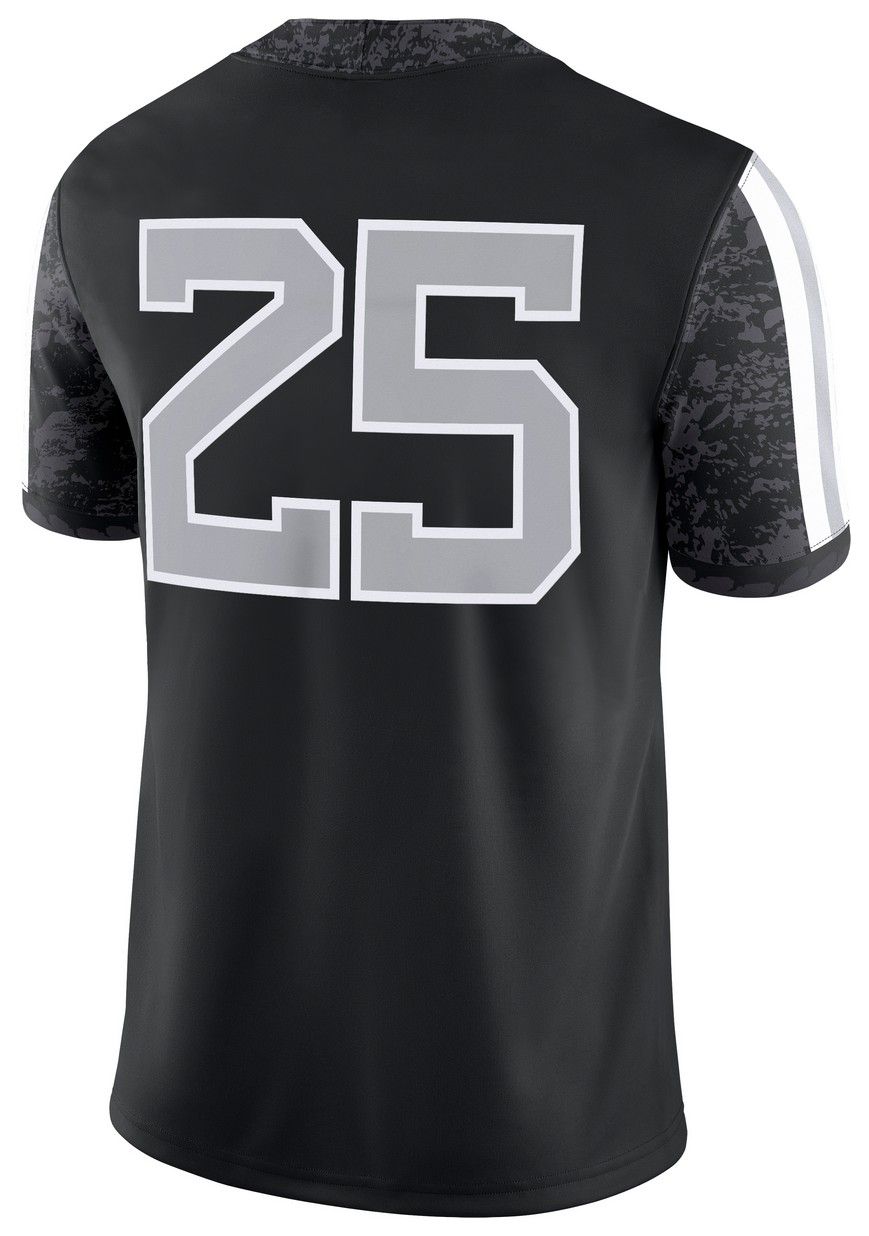 Nike Men's West Virginia Mountaineers #25 Black Replica Alternate Football Jersey product image