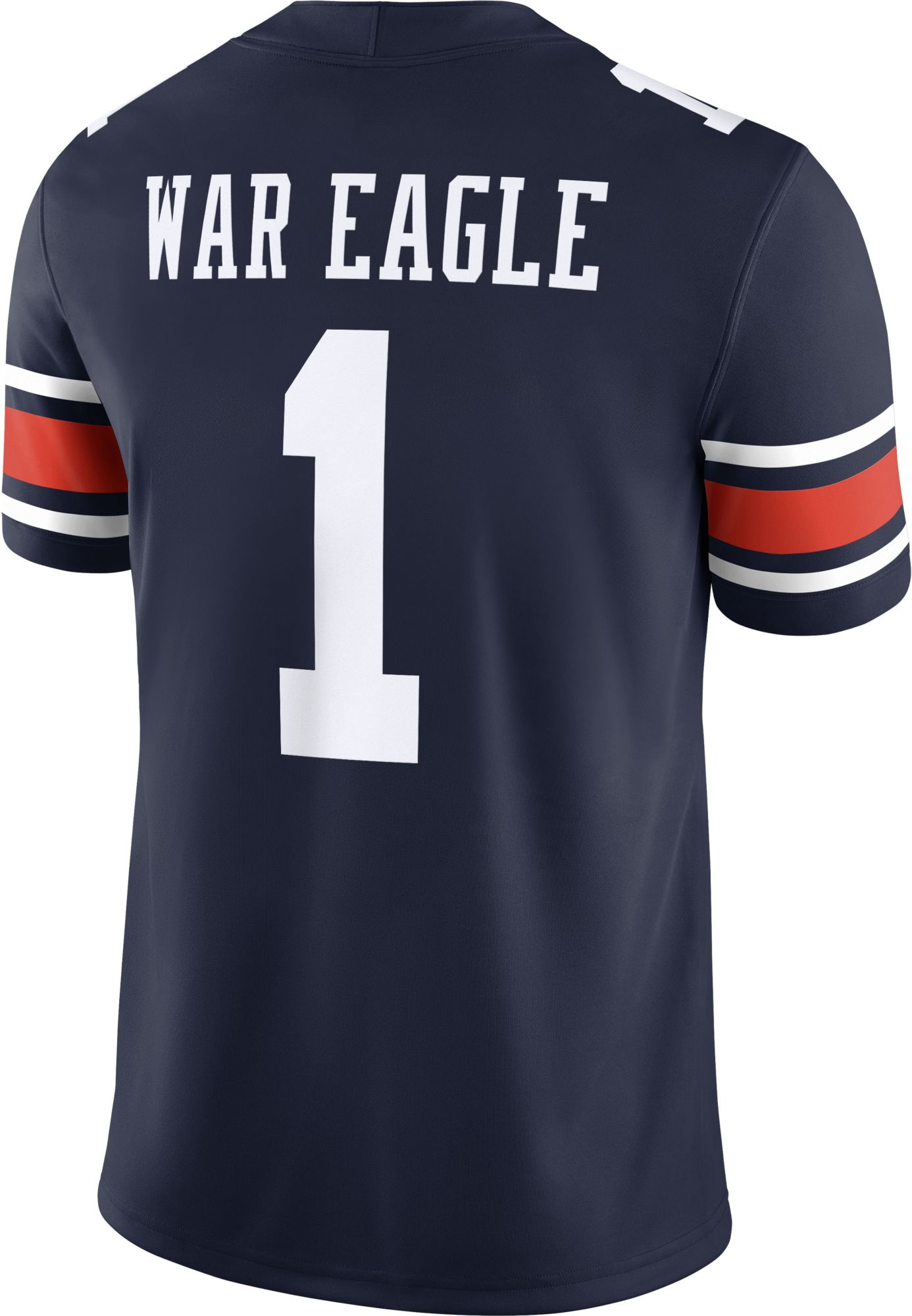 Nike Men's Auburn Tigers Navy Replica Home Football Jersey product image