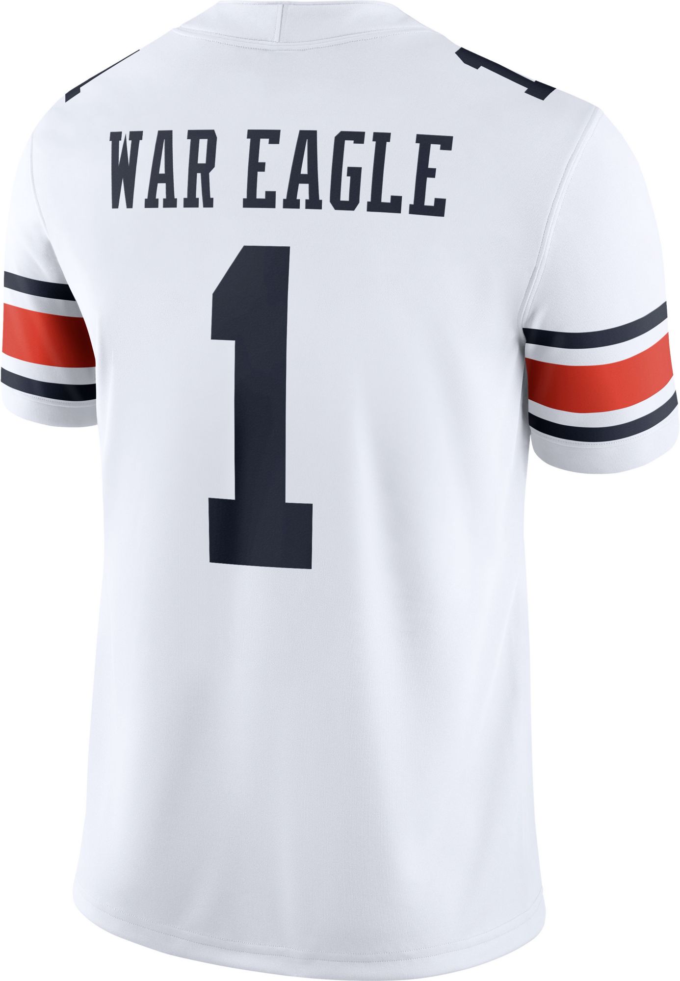 Nike Men's Auburn Tigers White Replica Road War Eagle Jersey product image