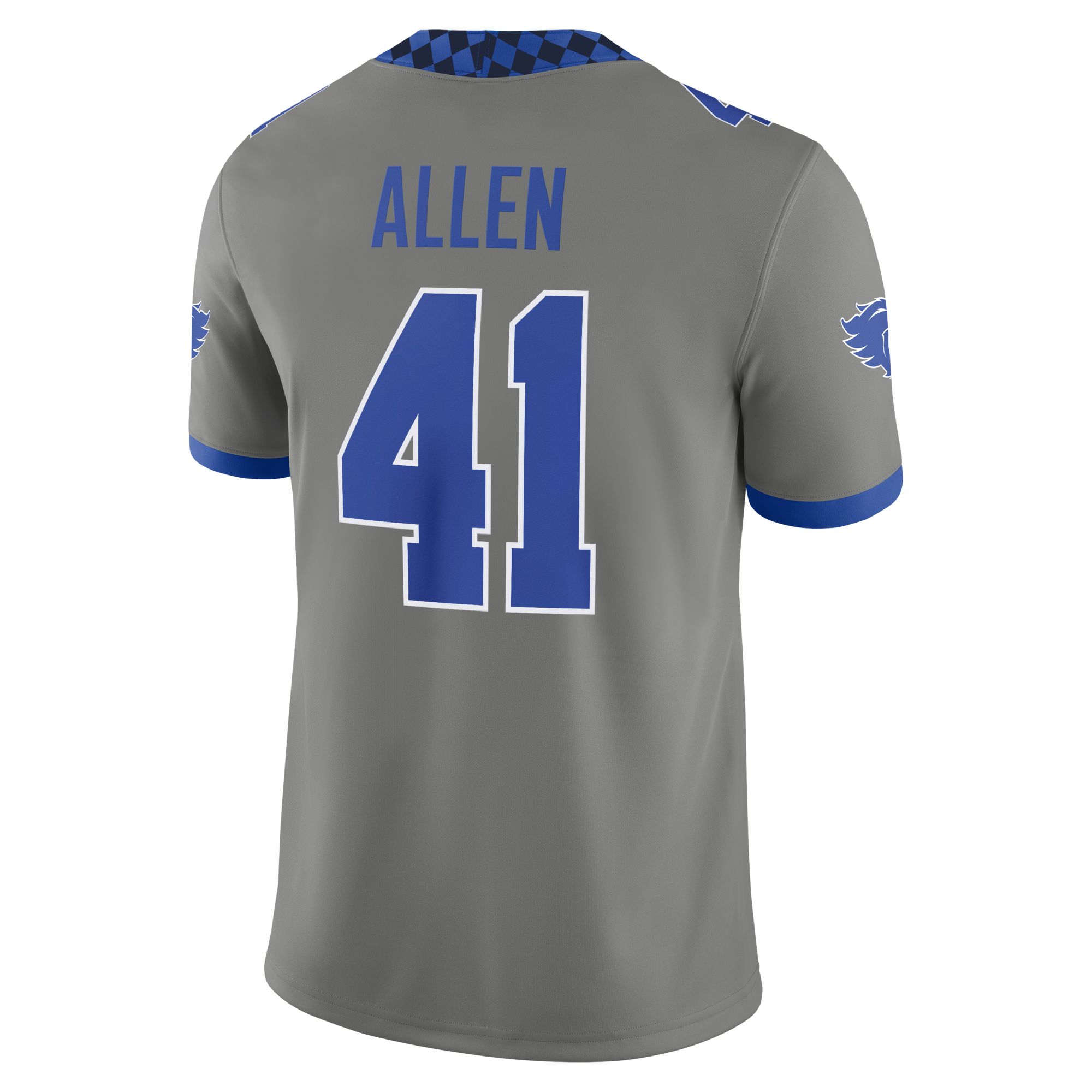 Nike Men's Kentucky Wildcats Josh Hines-Allen #41 Grey Jersey product image