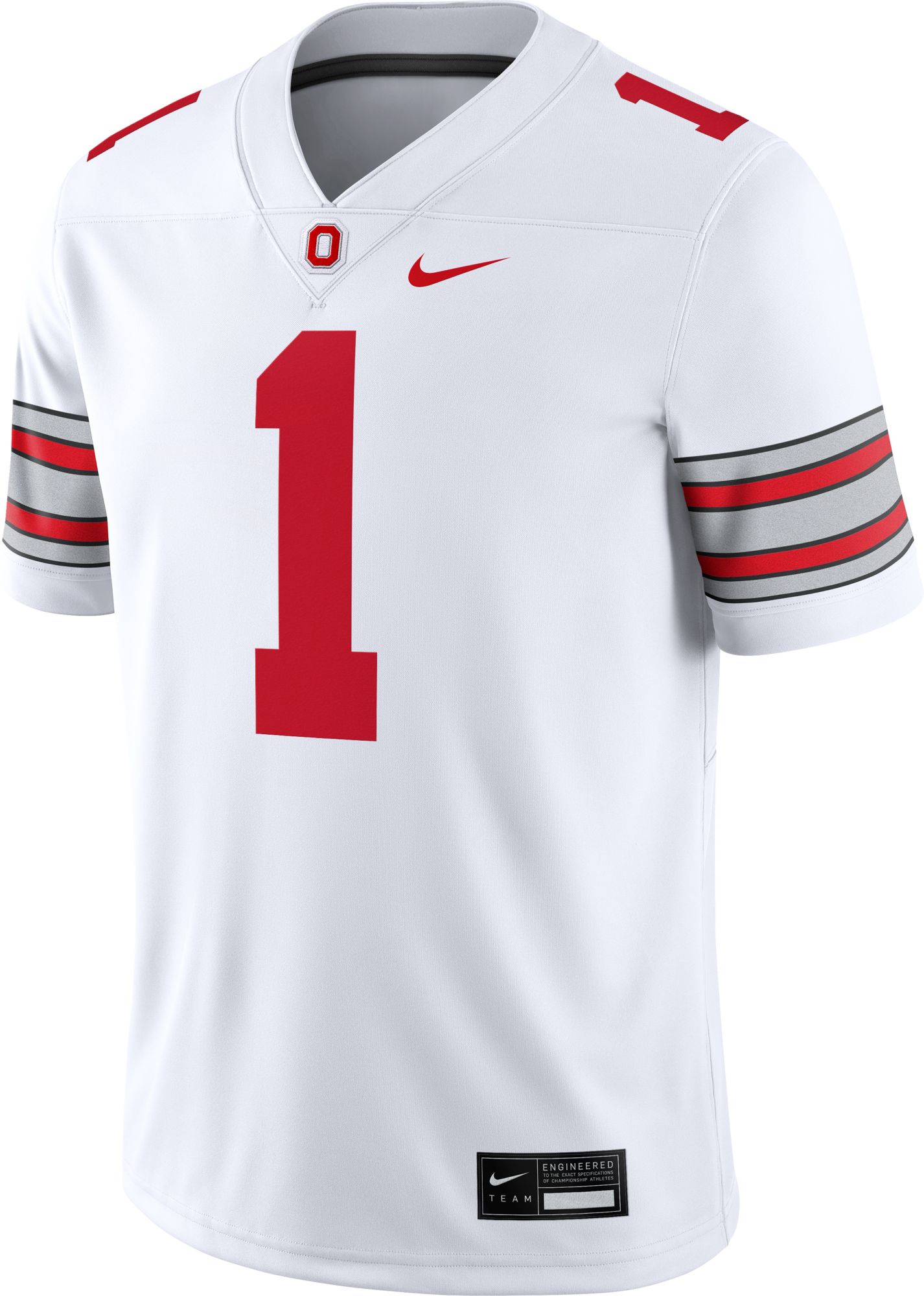 Nike Men's Ohio State Buckeyes #1 Away Replica Football Jersey product image