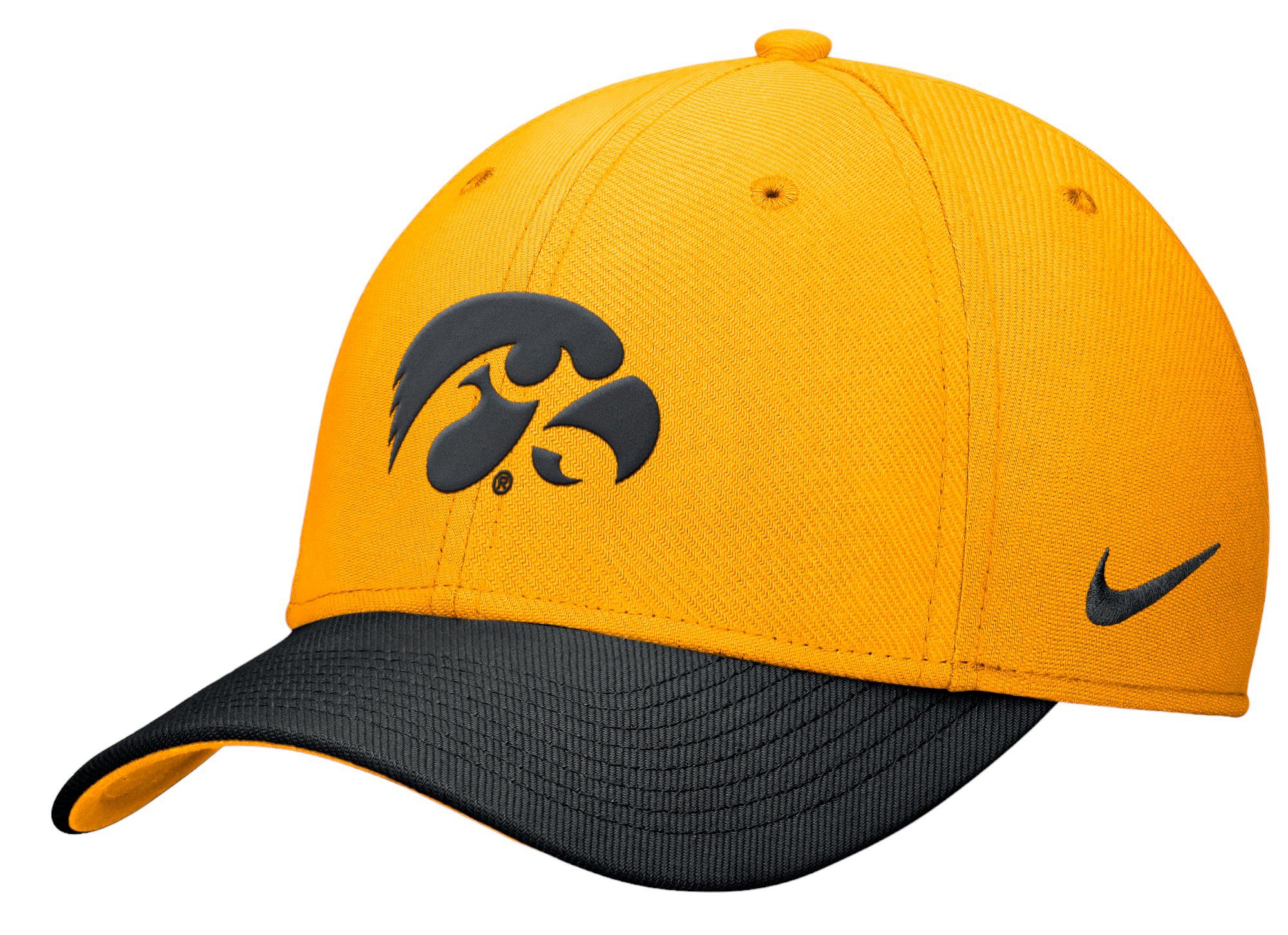 Nike Adult Iowa Hawkeyes Gold Toddler Swooshflex Hat product image