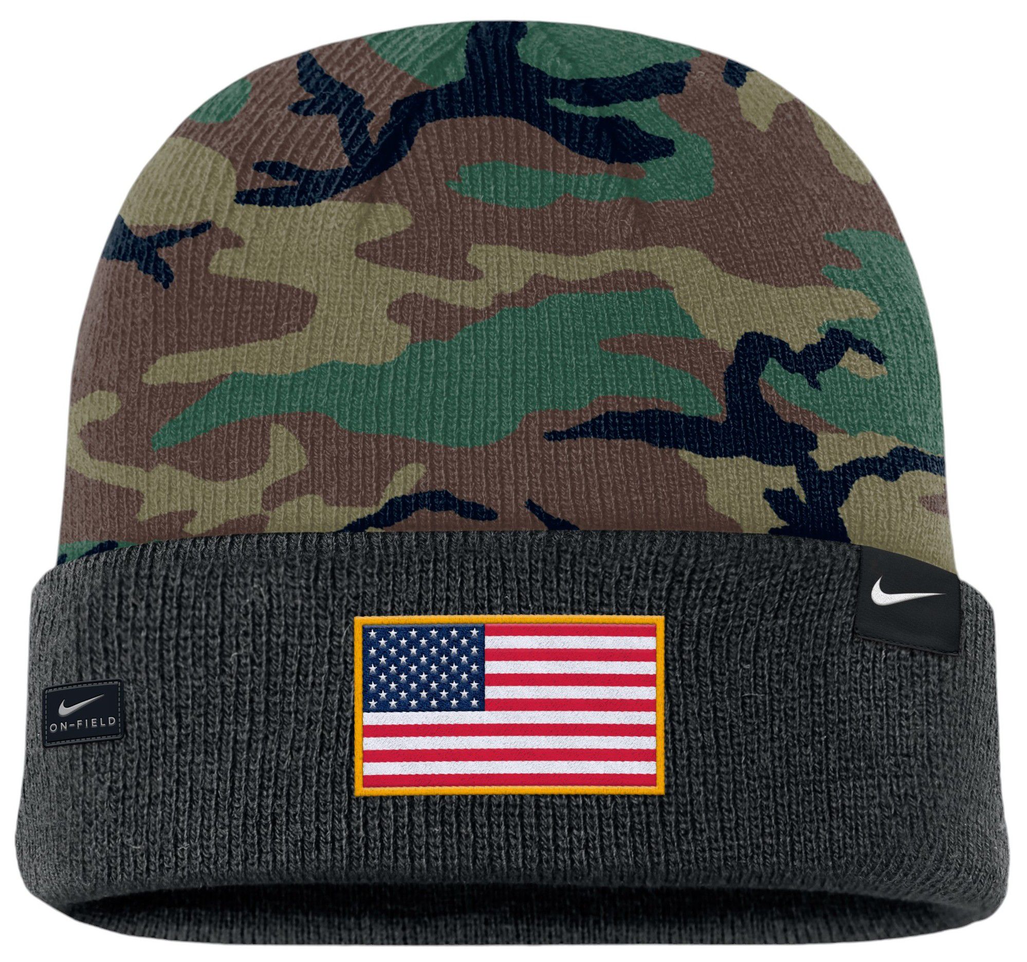 Nike Adult Arizona Wildcats Camo Military Appreciation Knit Cuff Beanie