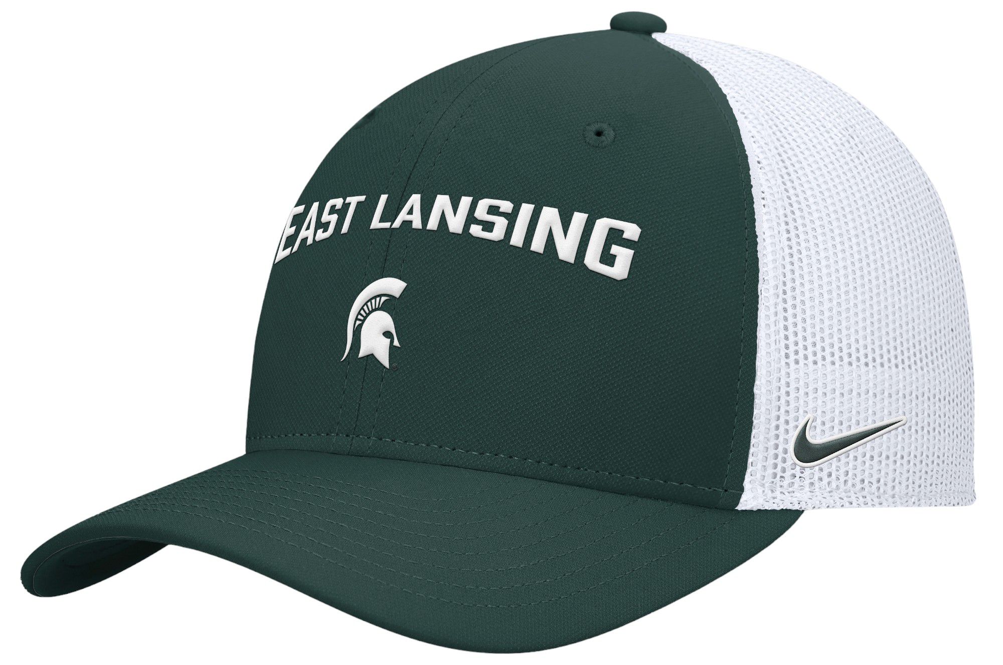 Nike Men's Michigan State Spartans Green Rise Adjustable Trucker Hat product image
