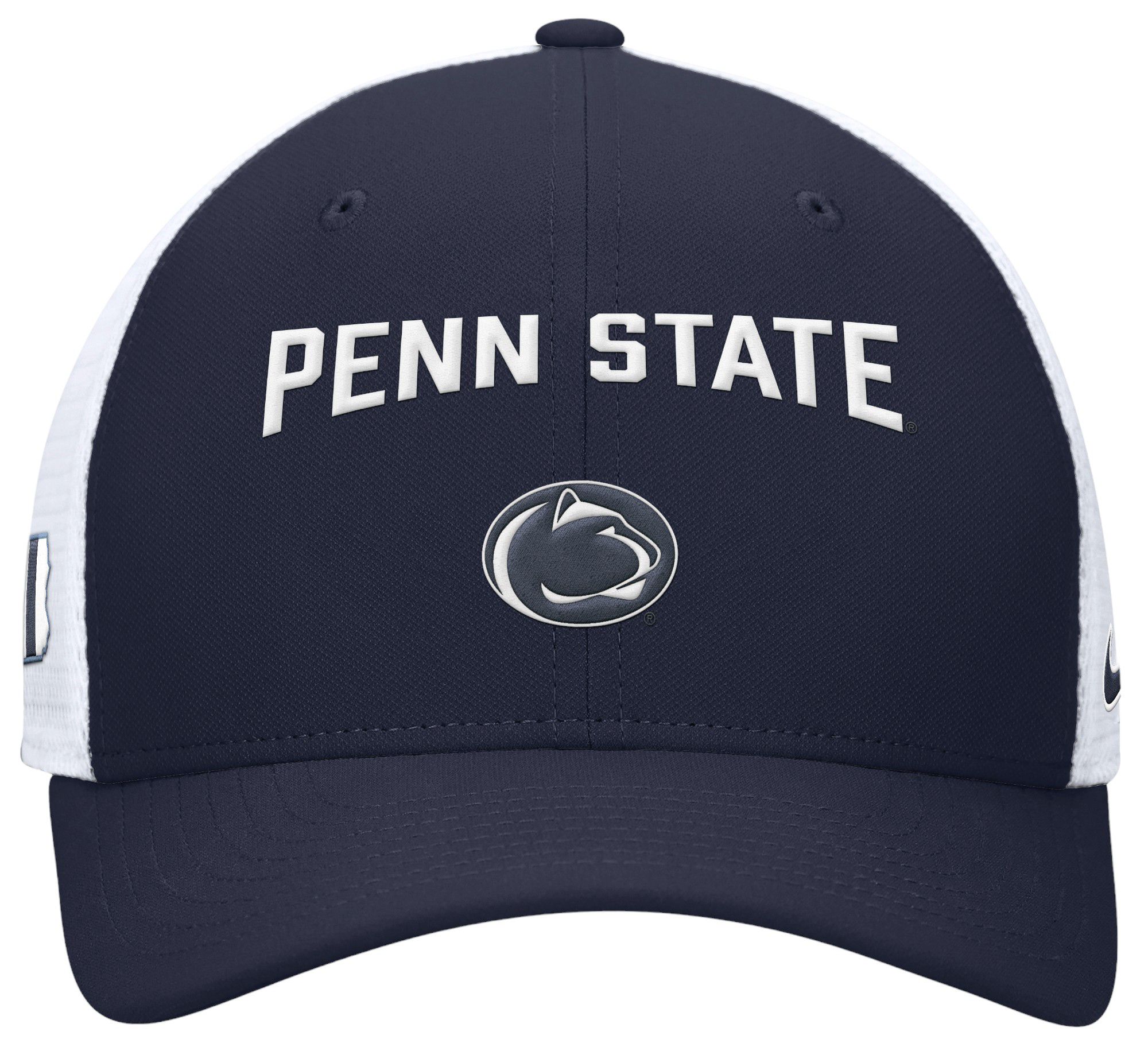 Nike Men's Penn State Nittany Lions Blue Rise Adjustable Trucker Hat product image