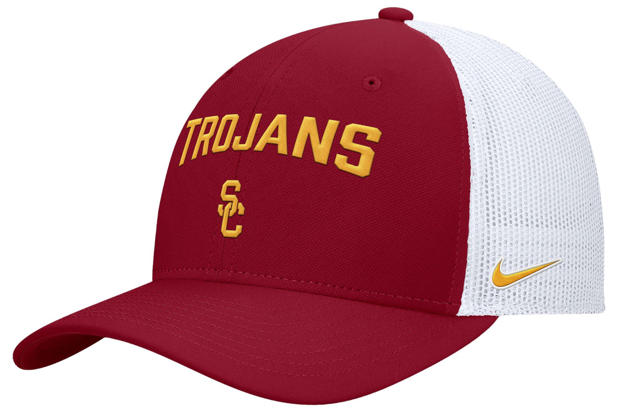 Nike Men's USC Trojans Cardinal Rise Adjustable Trucker Hat product image