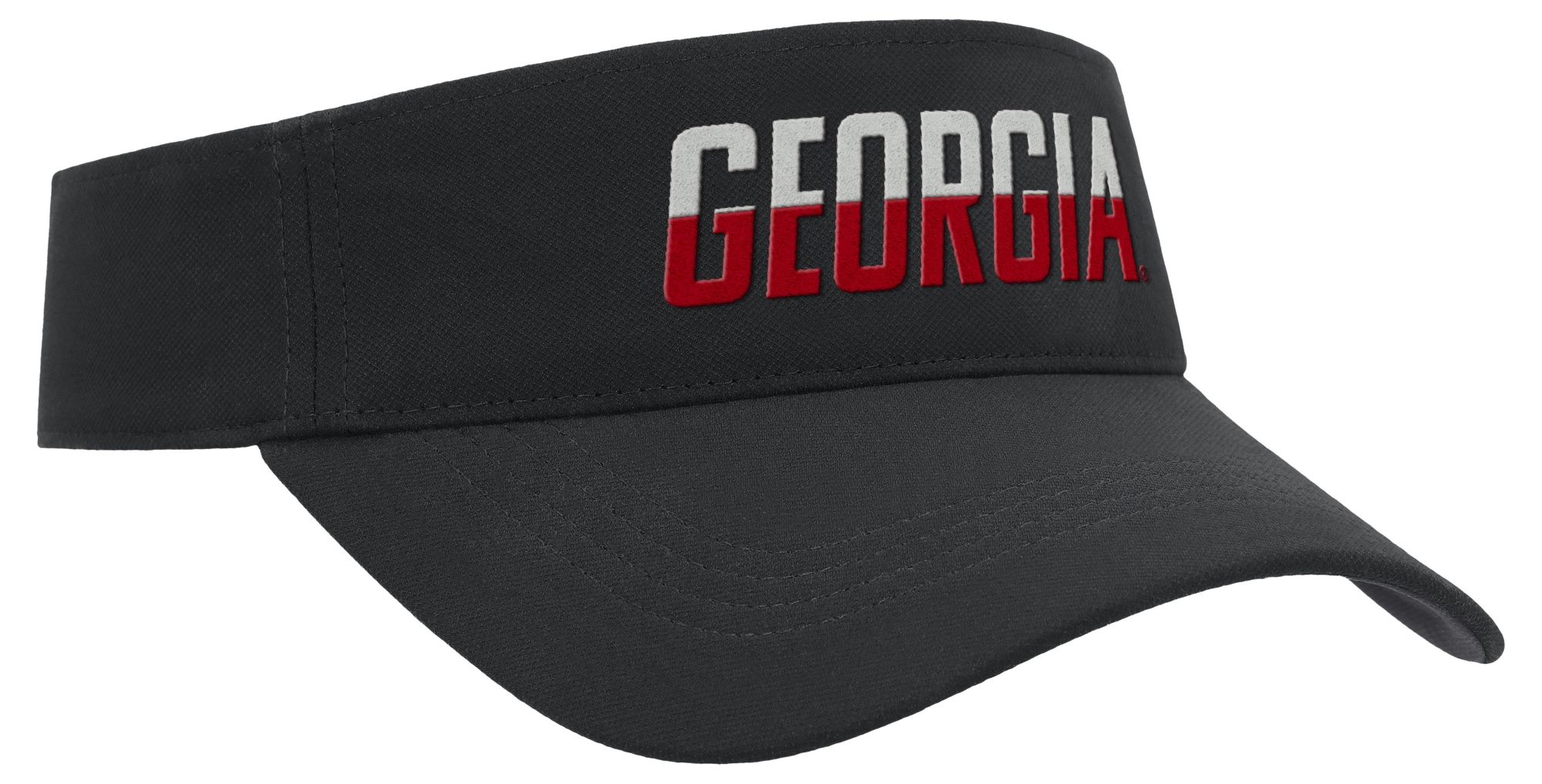Nike Adult Georgia Bulldogs Black Ace Practice Visor Cap product image