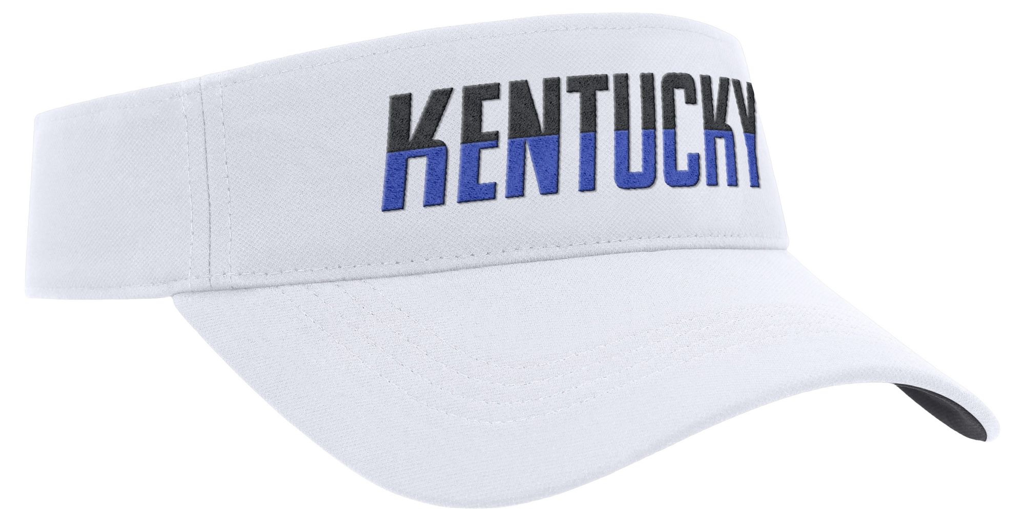 Nike Adult Kentucky Wildcats White Ace Practice Visor Cap product image