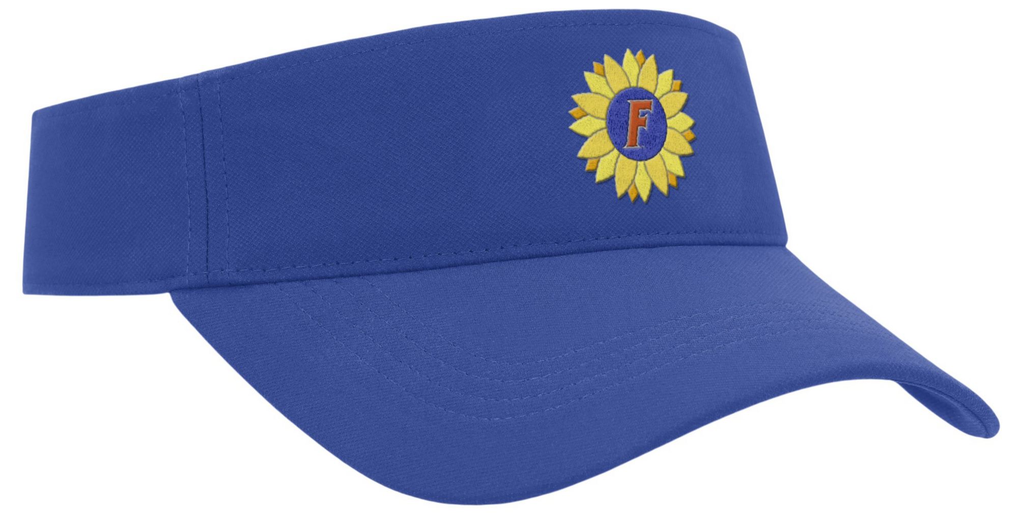 Nike Adult Florida Gators Game Royal Sunflower Visor product image