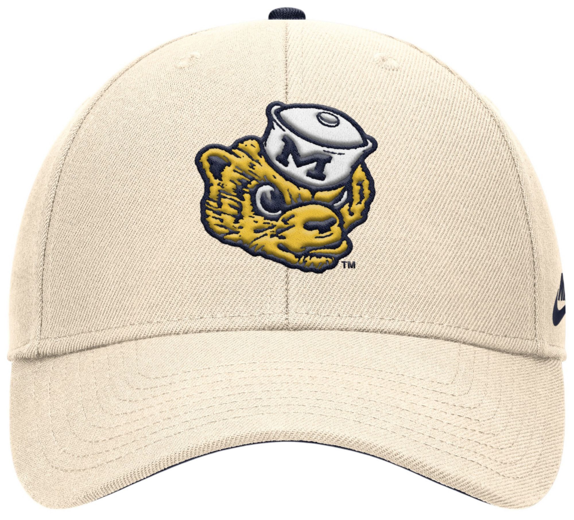 Nike Adult Michigan Wolverines Natural Max90 Adjustable Hat product image