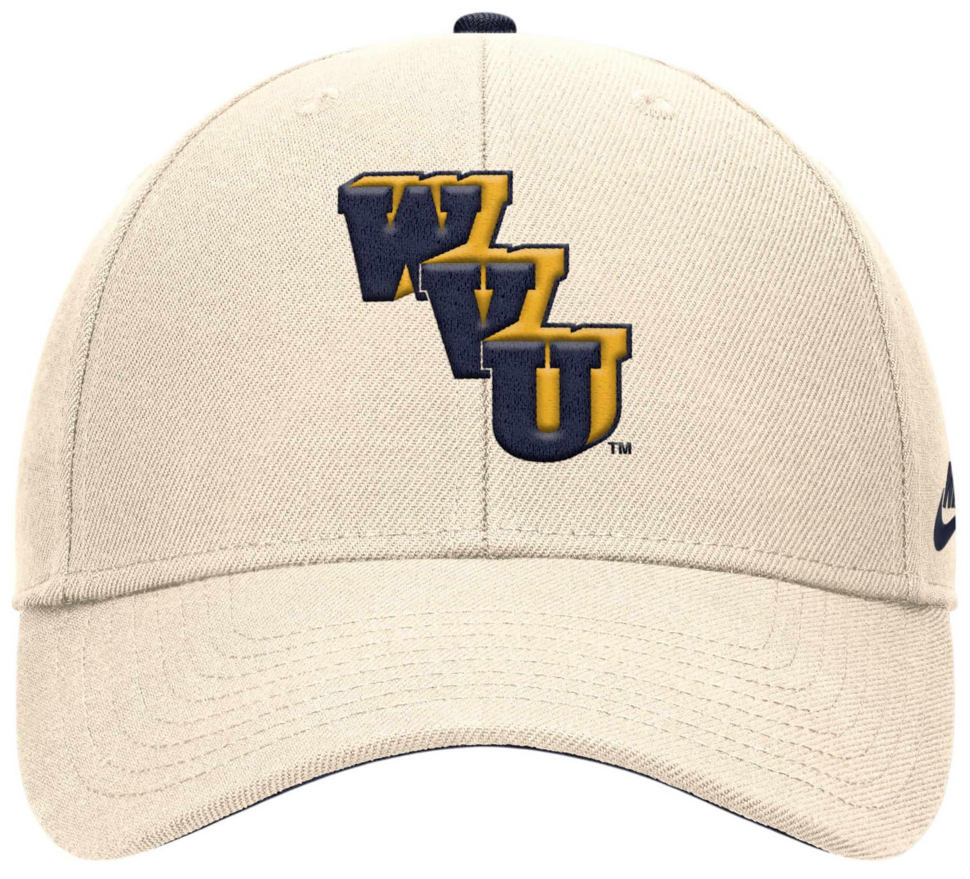 Nike Adult West Virginia Mountaineers Natural Max90 Adjustable Hat product image