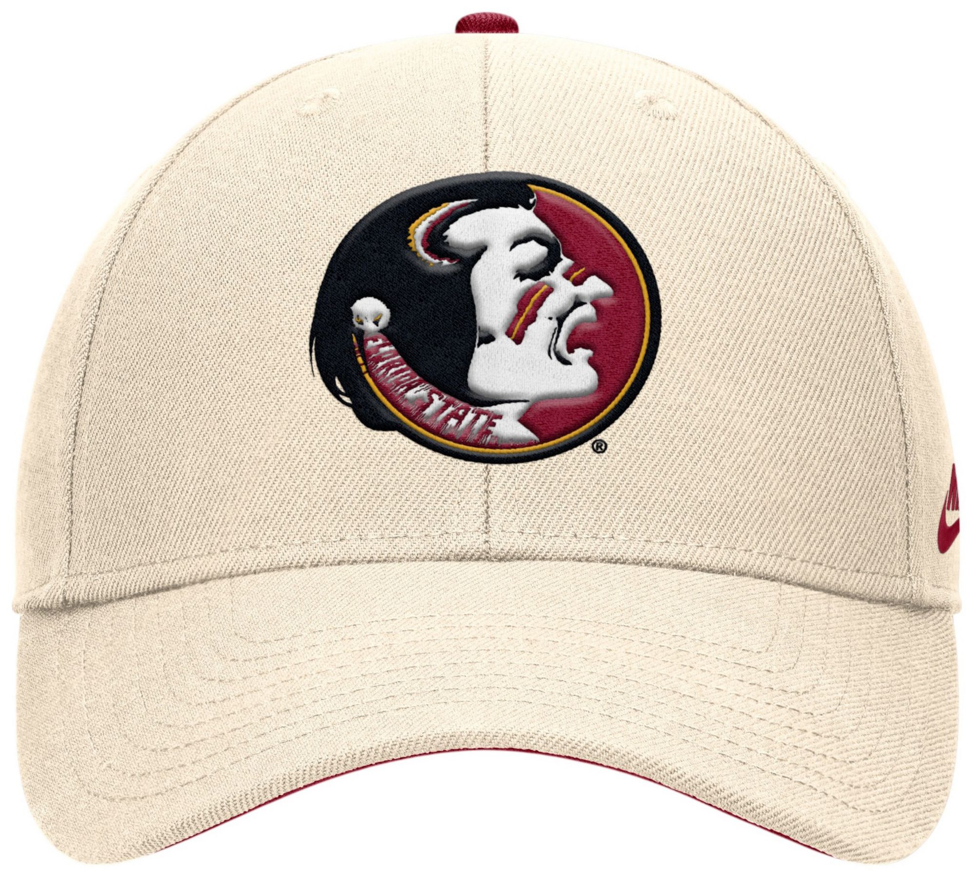 Nike Adult Florida State Seminoles Natural Max90 Adjustable Hat product image