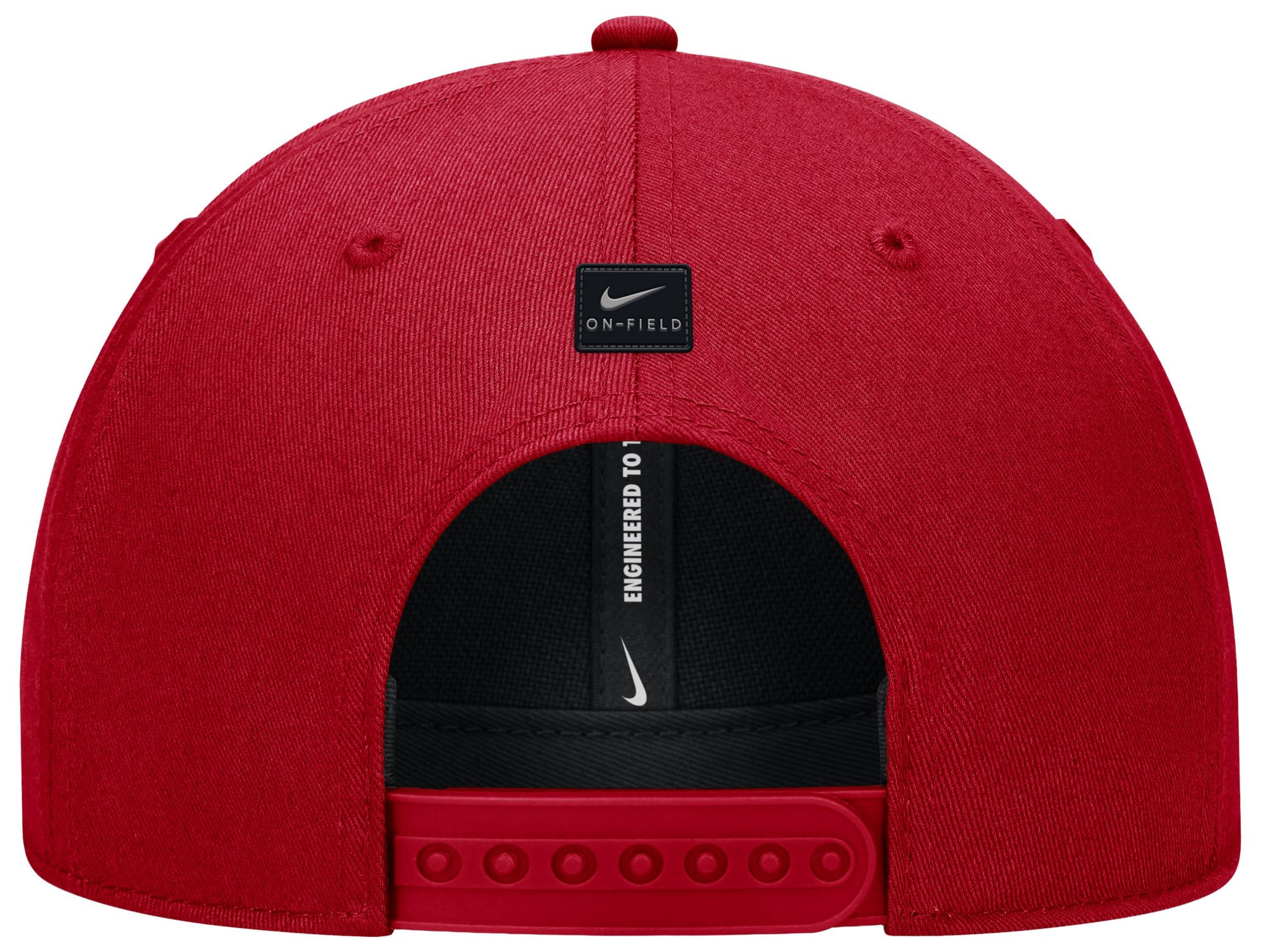 Nike Adult Ohio State Buckeyes Red Rise Game Day Structured