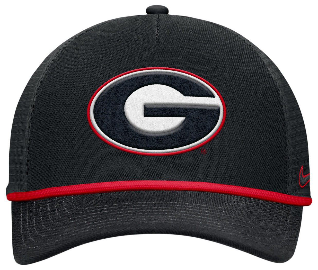 Nike Adult Georgia Bulldogs Black Rope Adjustable Trucker Hat product image