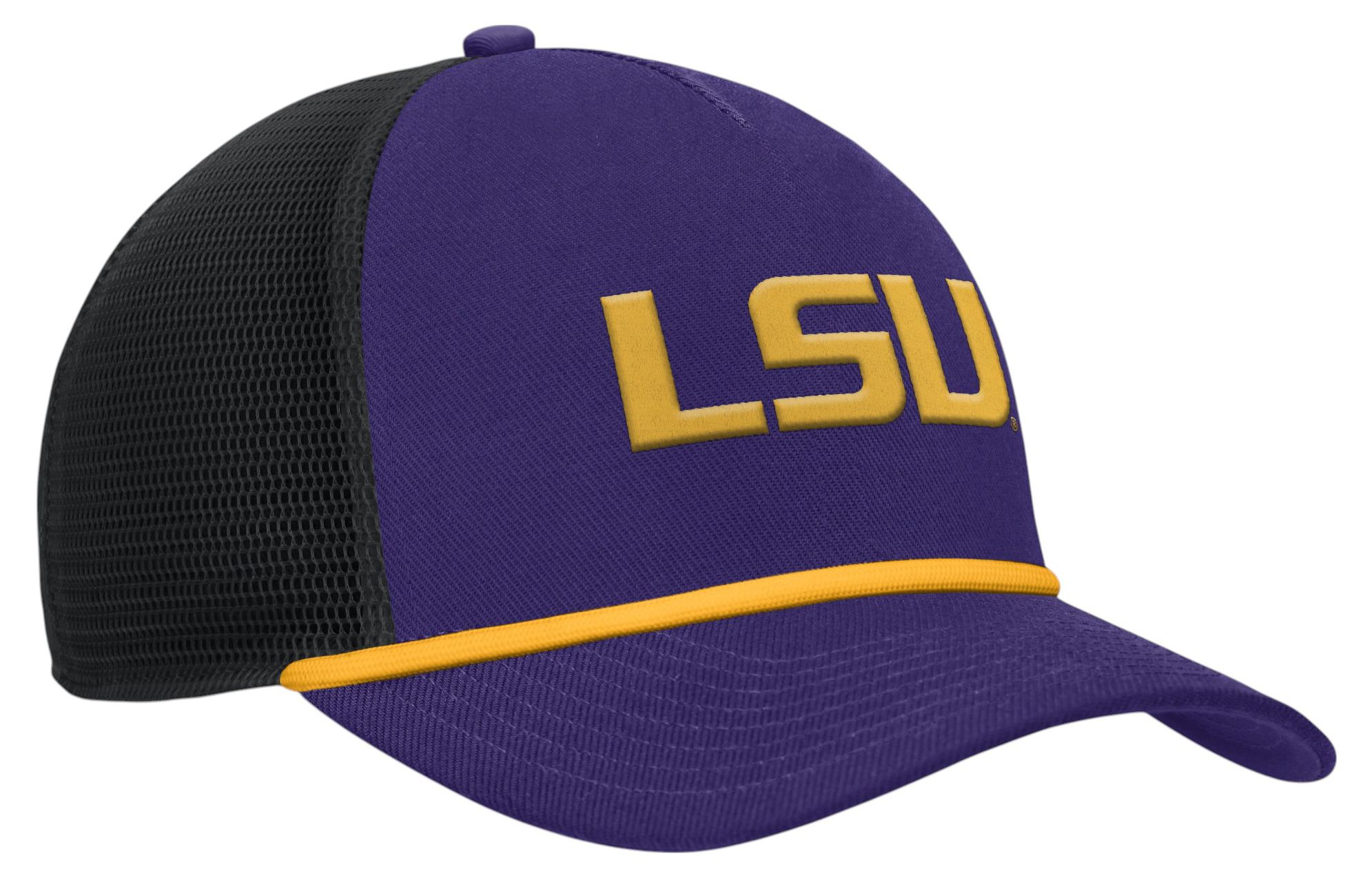 Nike Adult LSU Tigers Court Purple Rope Adjustable Trucker Hat product image